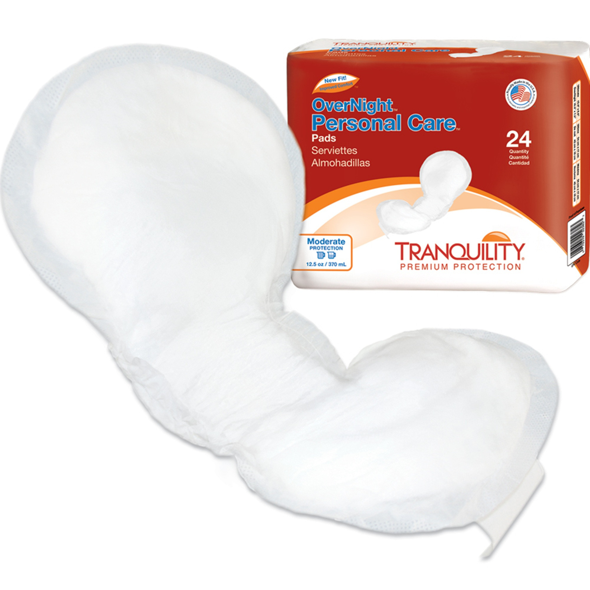 Tranquility Premium Personal Care Pads, Moderate Absorbency