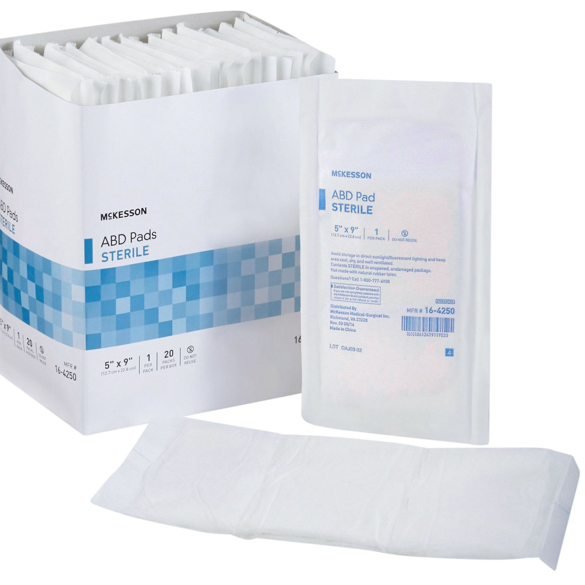 McKesson Cellulose Abdominal Pad