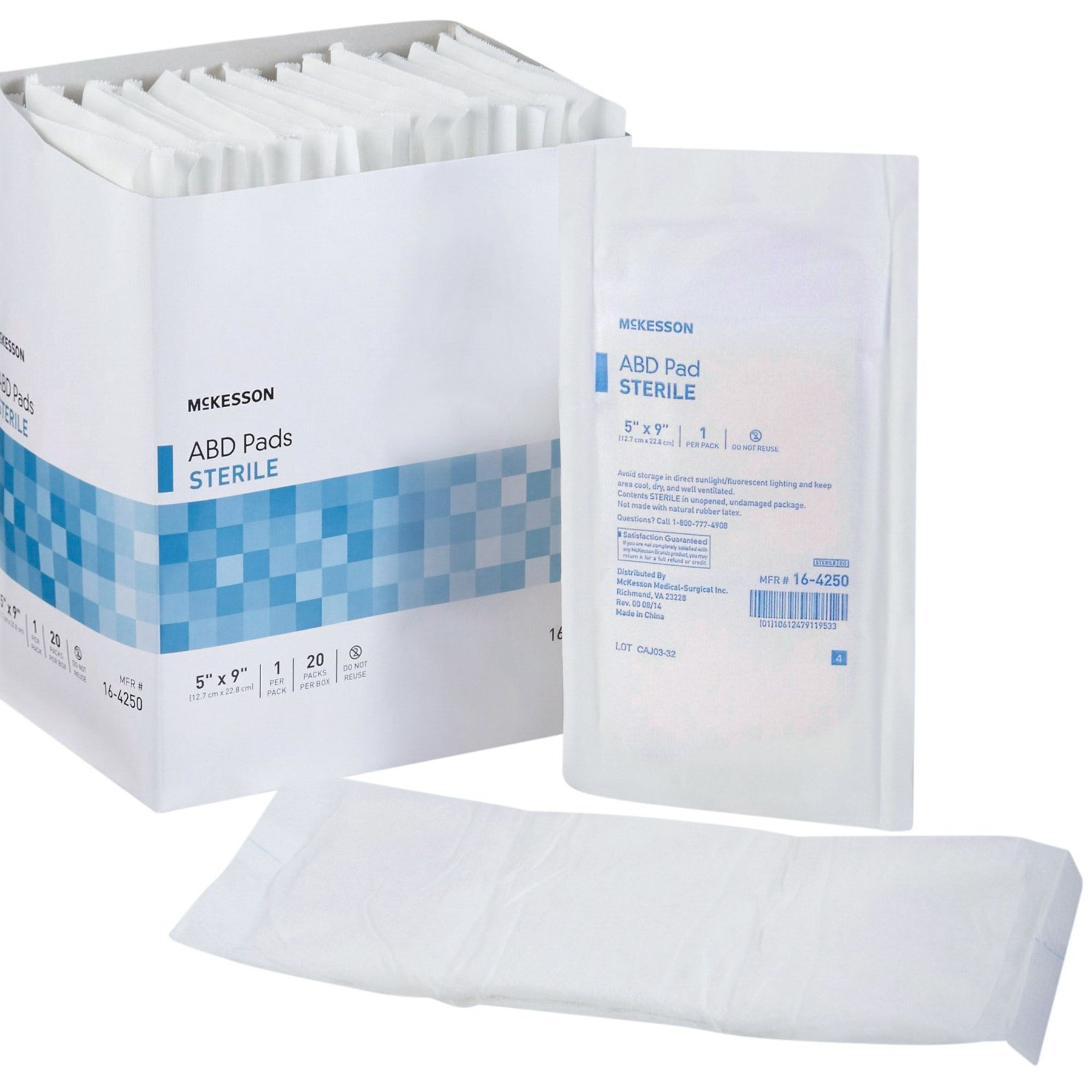 McKesson Cellulose Abdominal Pad