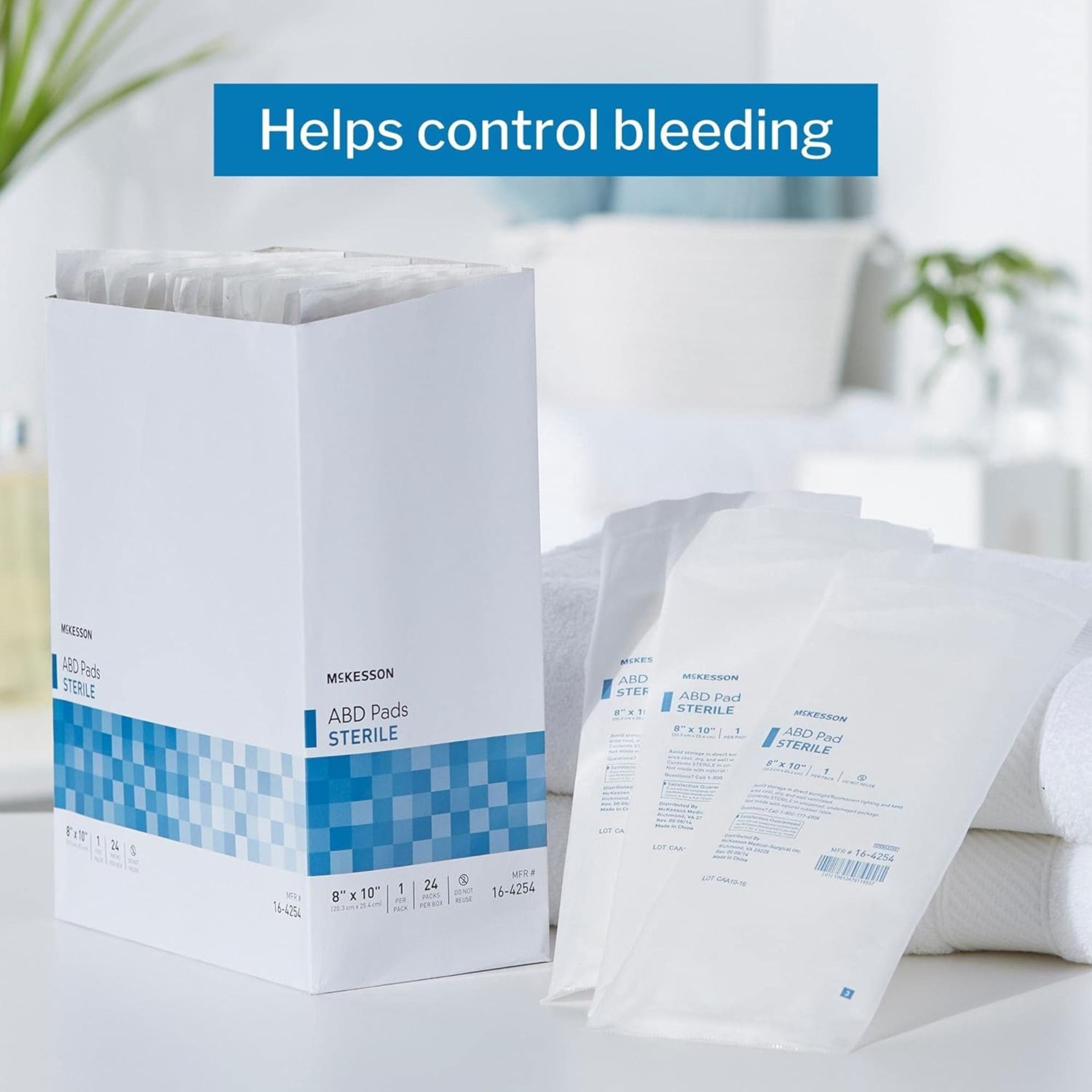 McKesson ABD Pads, Sterile
