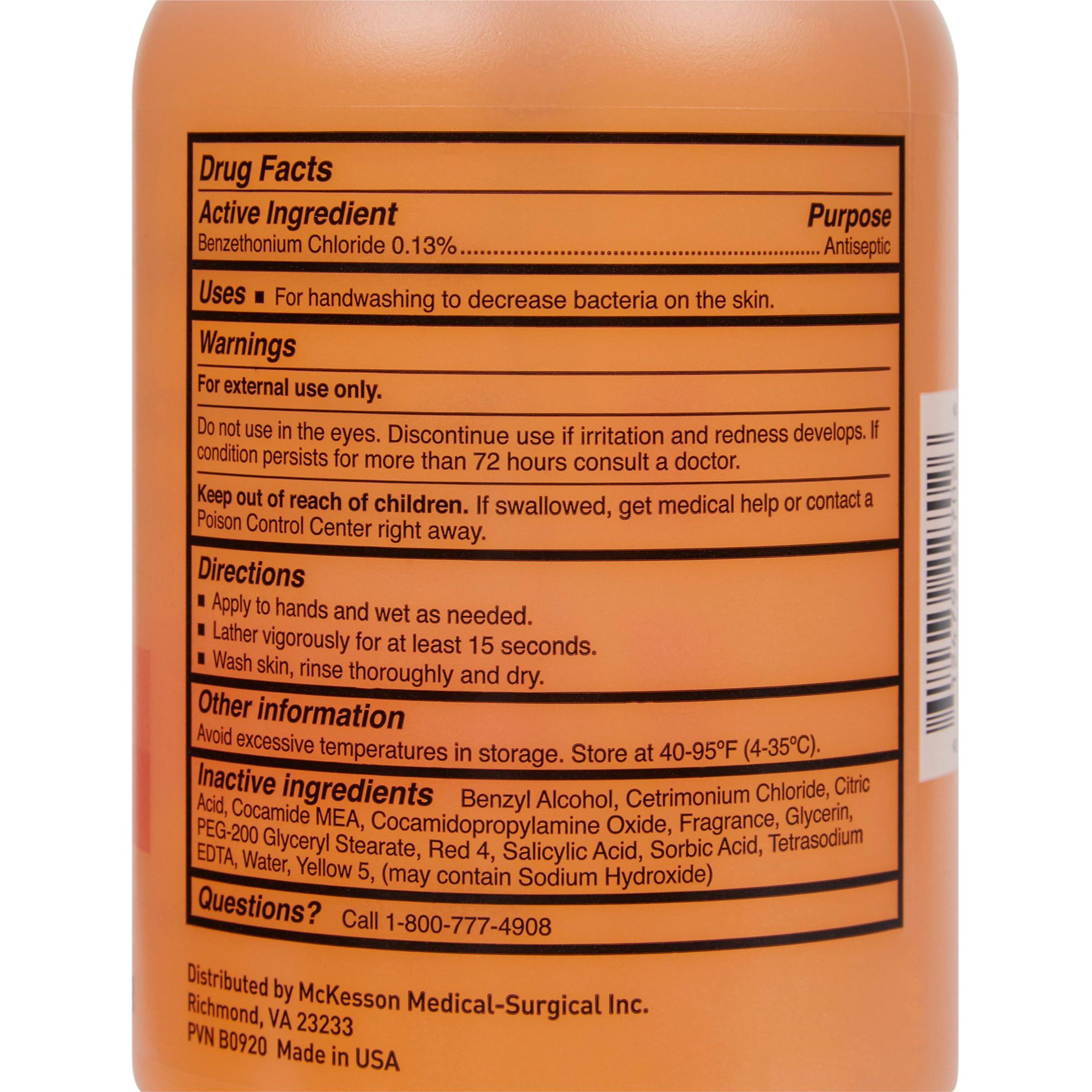 McKesson Antibacterial Soap Liquid