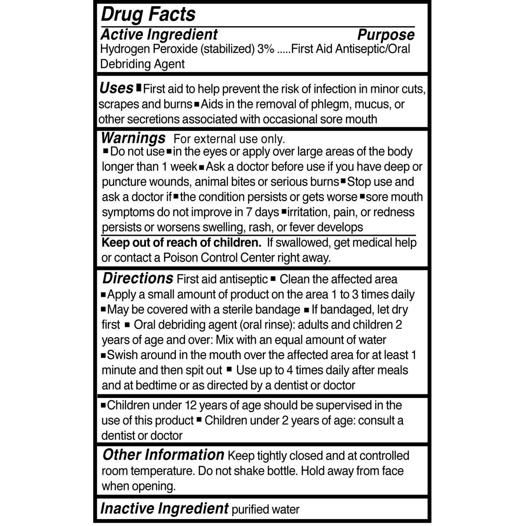 McKesson Hydrogen Peroxide