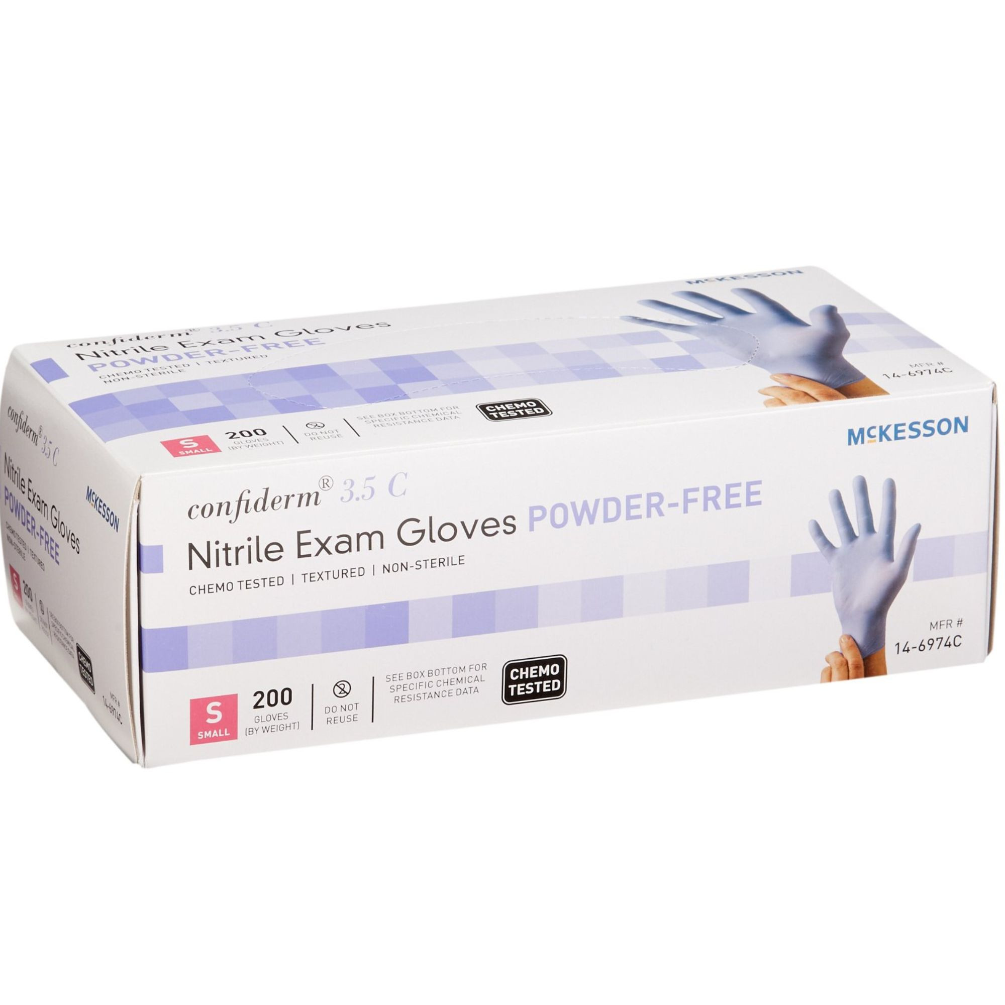 McKesson Confiderm 3.5C Nitrile Gloves