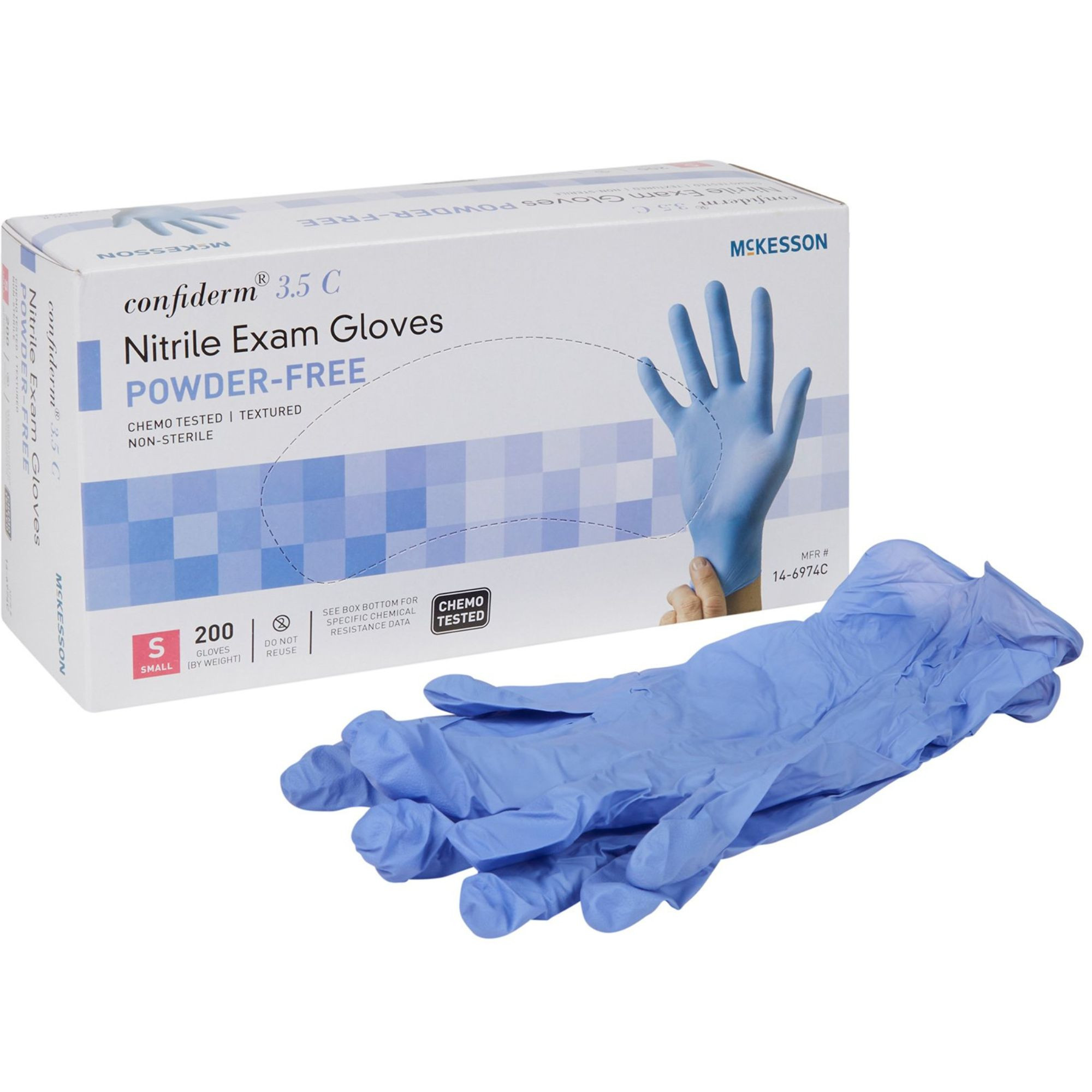 McKesson Confiderm 3.5C Nitrile Gloves
