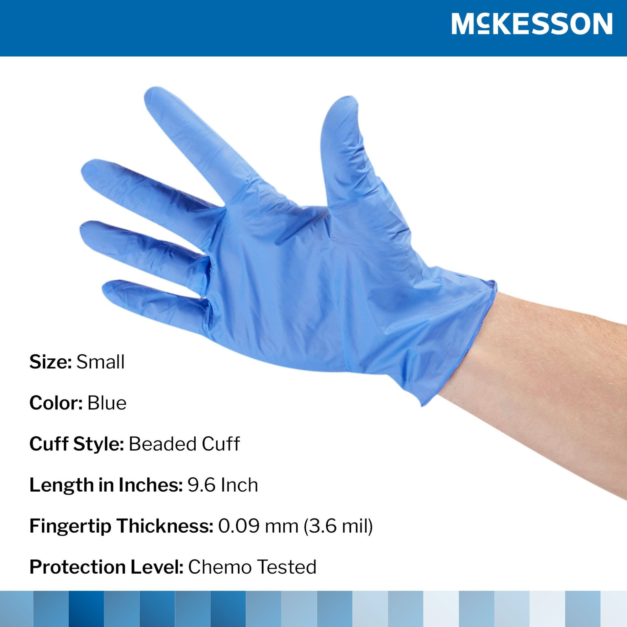 McKesson Confiderm 3.5C Nitrile Gloves