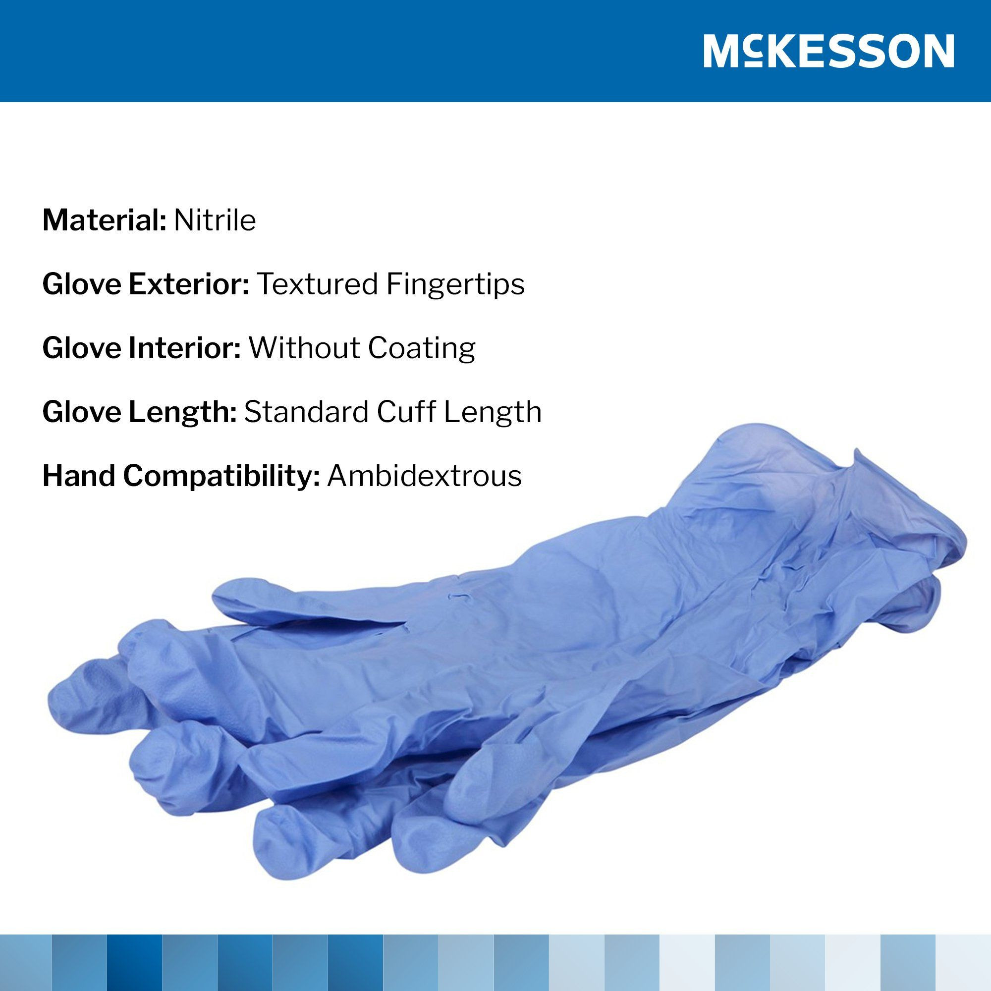 McKesson Confiderm 3.5C Nitrile Gloves