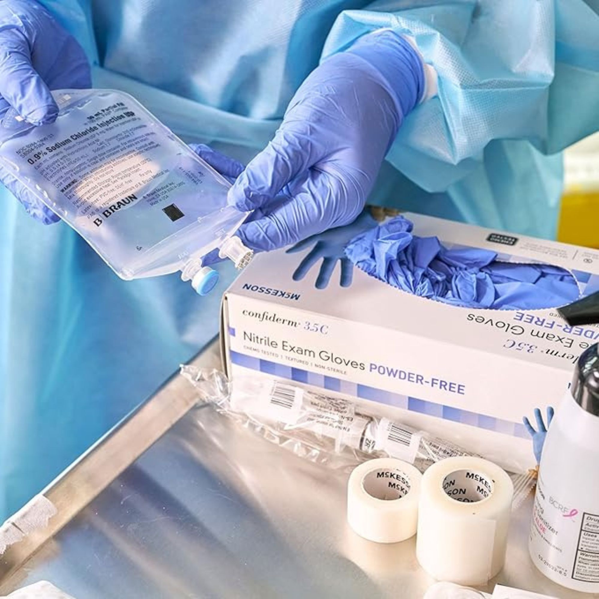 McKesson Confiderm 3.5C Nitrile Gloves