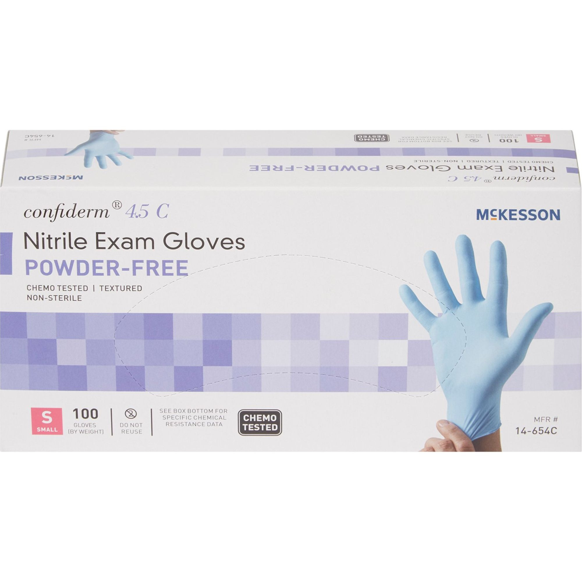 McKesson Confiderm 4.5C Nitrile Gloves