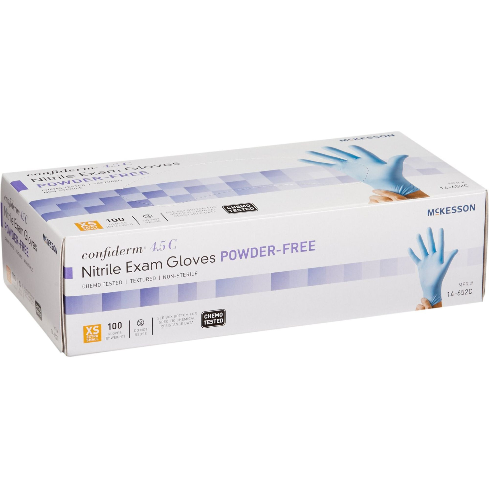 McKesson Confiderm 4.5C Nitrile Gloves