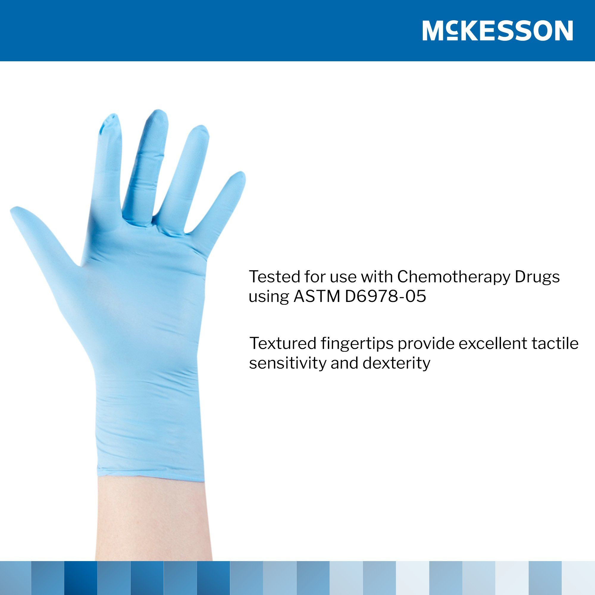 McKesson Confiderm 4.5C Nitrile Gloves