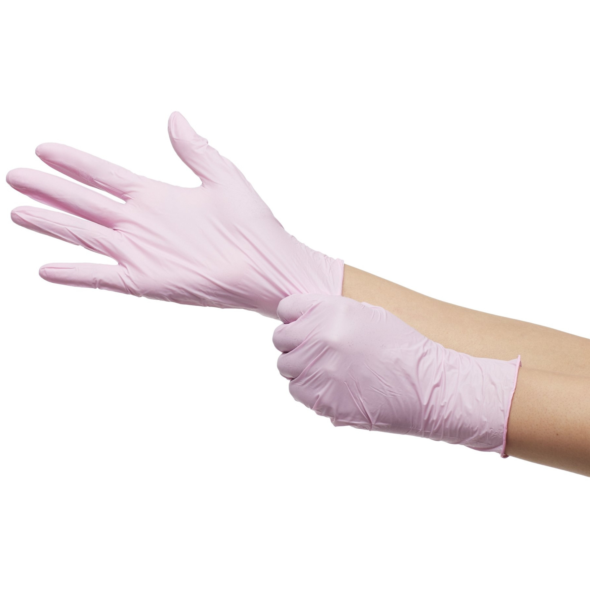 McKesson Pink Nitrile Exam Powder-Free Gloves