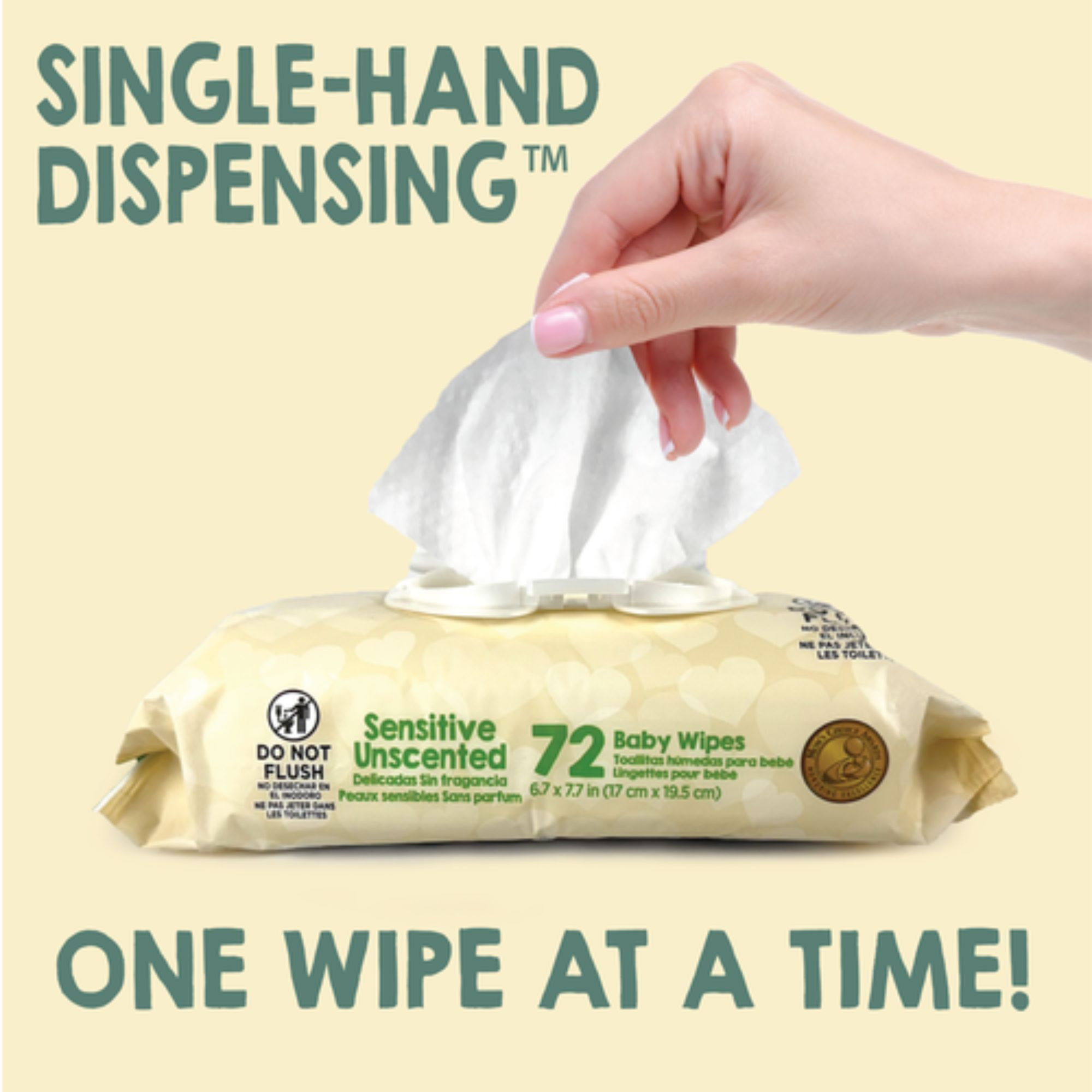 Cuties Baby Wipes with Aloe and Vitamin E