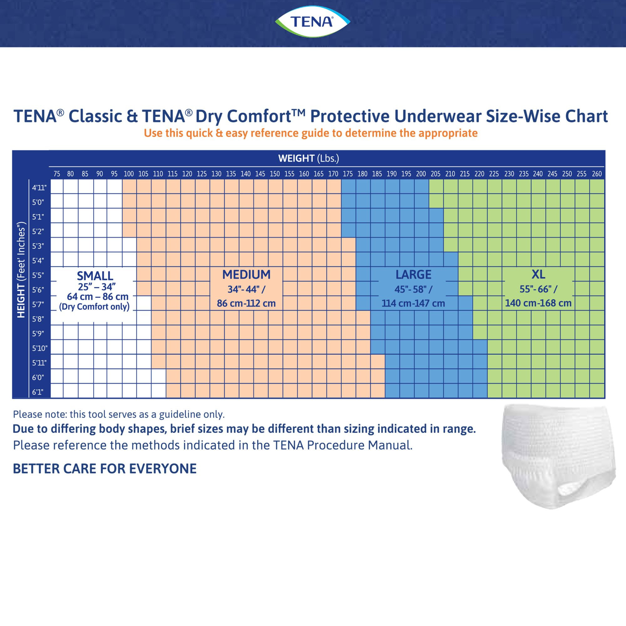 TENA Classic Protective Adult Incontinence Pull-Up Underwear, Moderate Absorbency