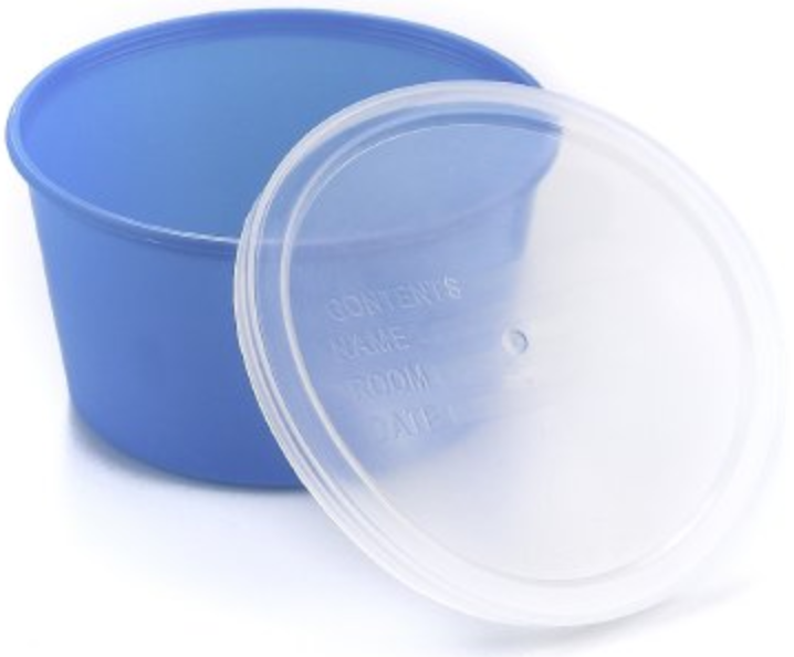 McKesson Denture Cups, Snap-On Lid