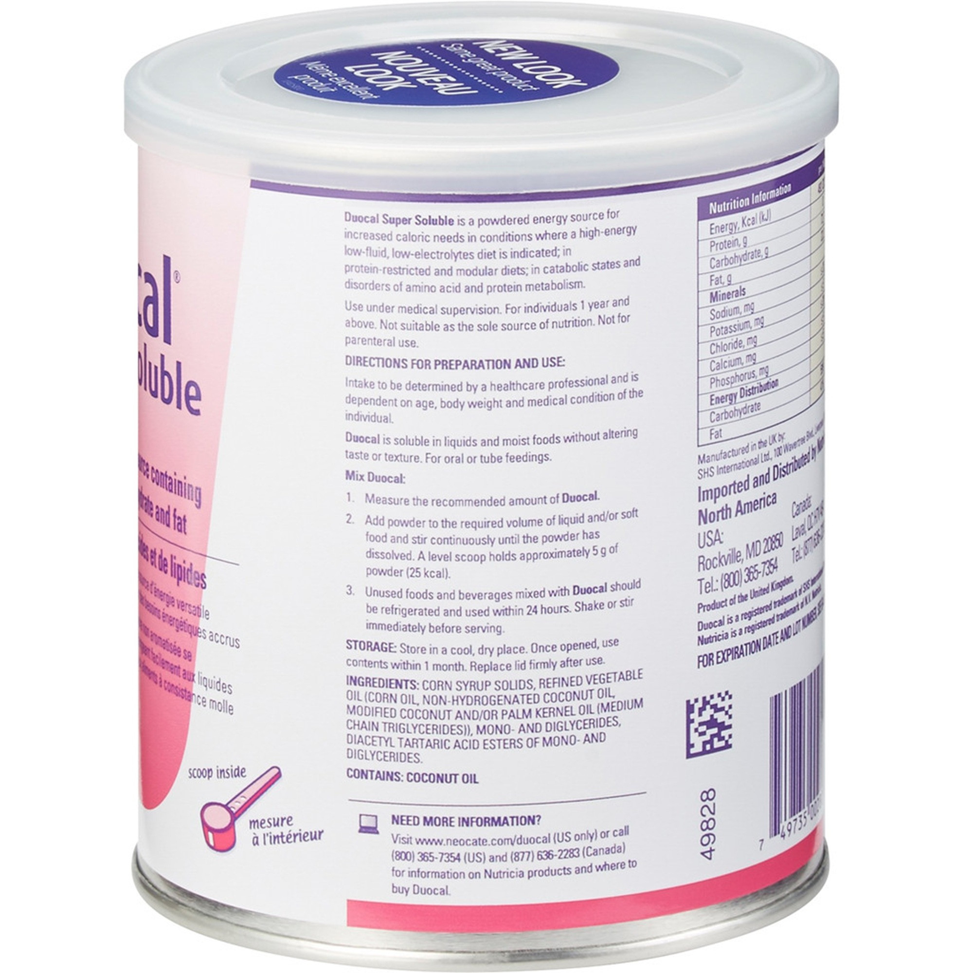 Duocal High Calorie Oral Supplement, Unflavored