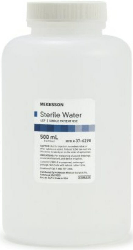 McKesson Irrigation Solution, Sterile Water