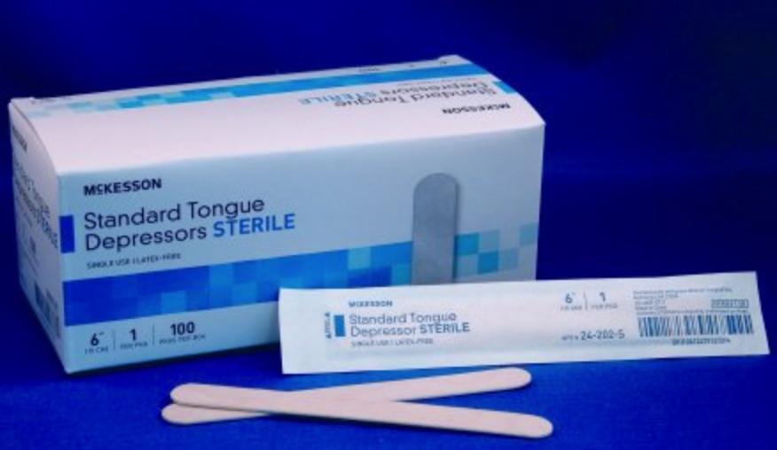 McKesson Tongue Depressor, Sterile