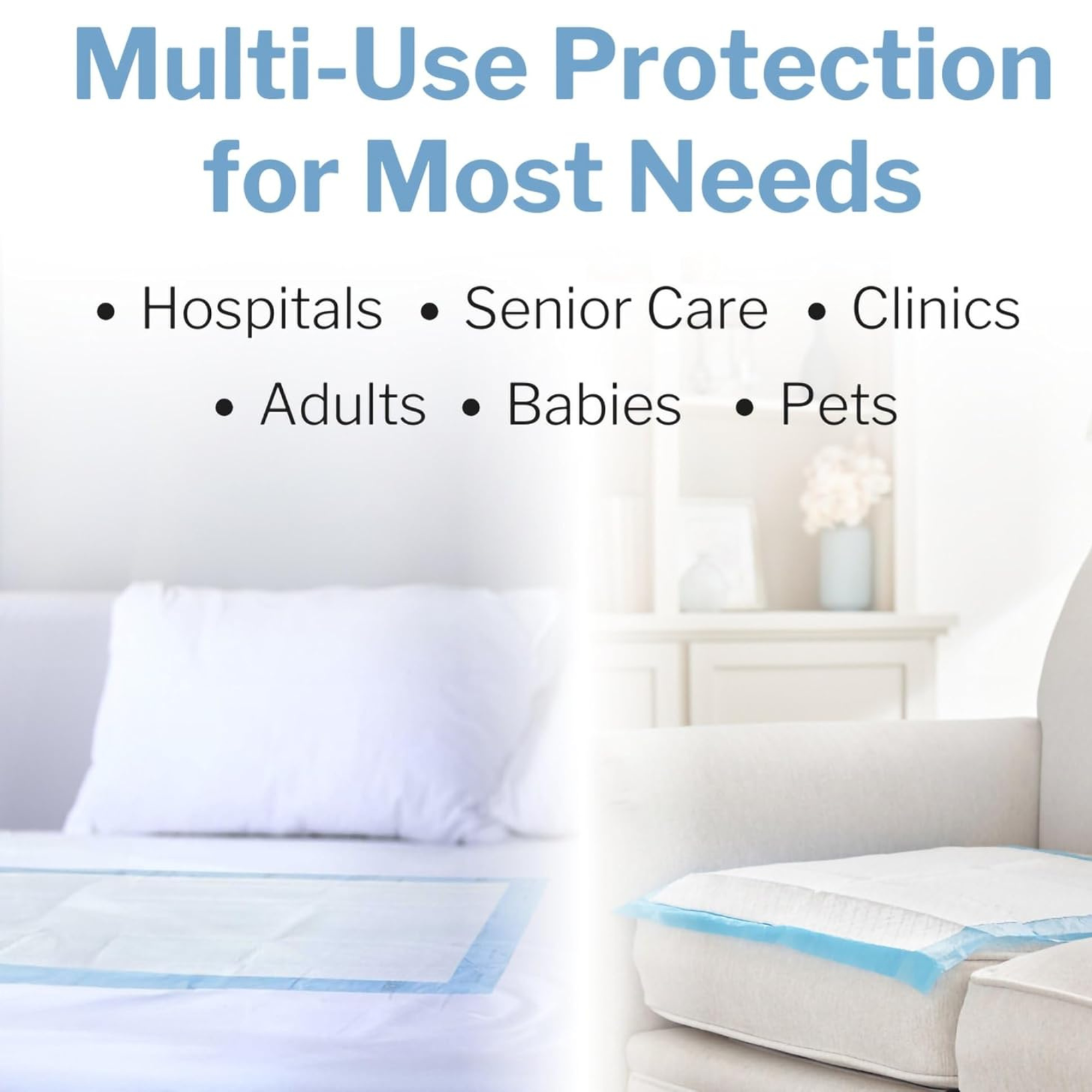 McKesson Underpads, Moderate, Front