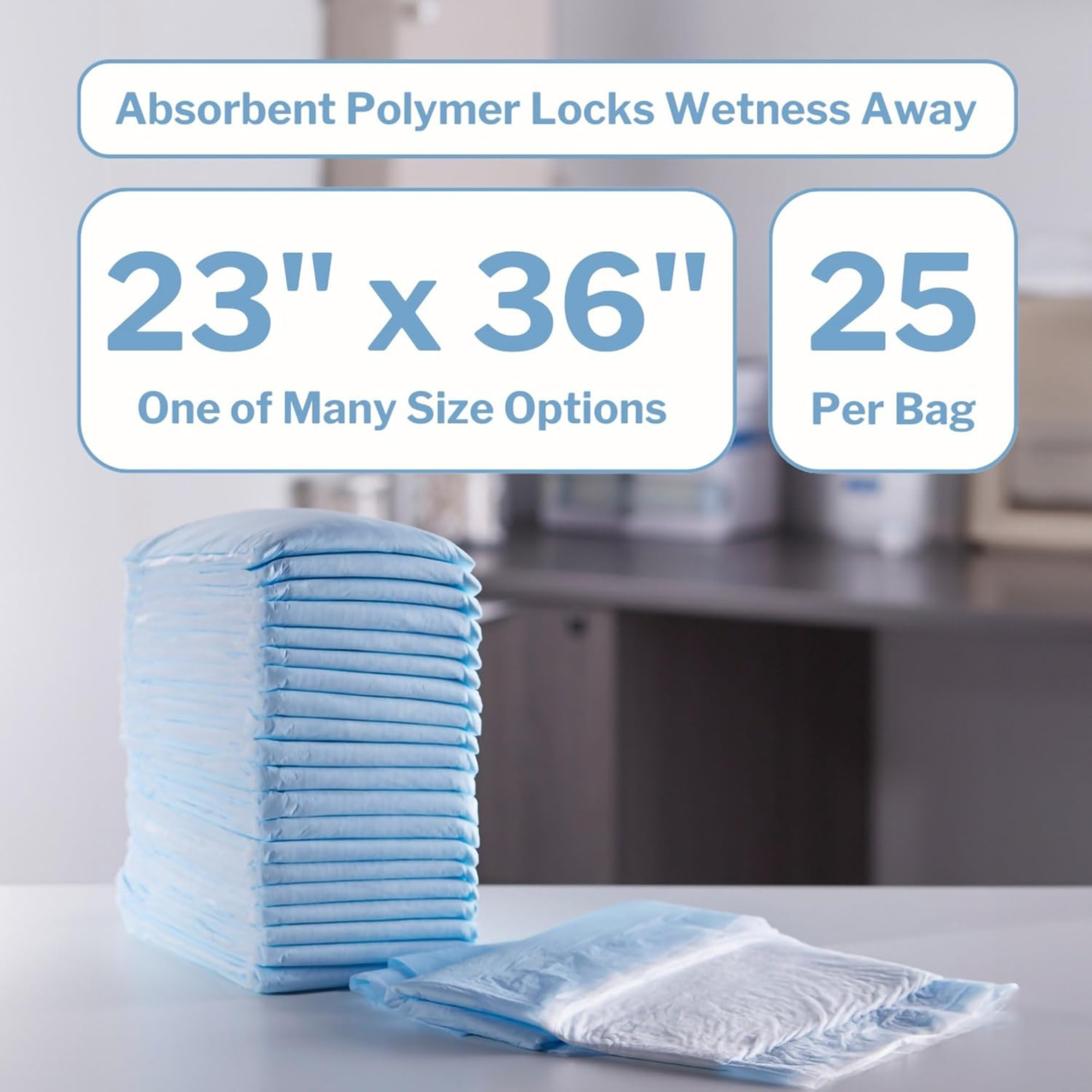 McKesson Underpads, Moderate, Front