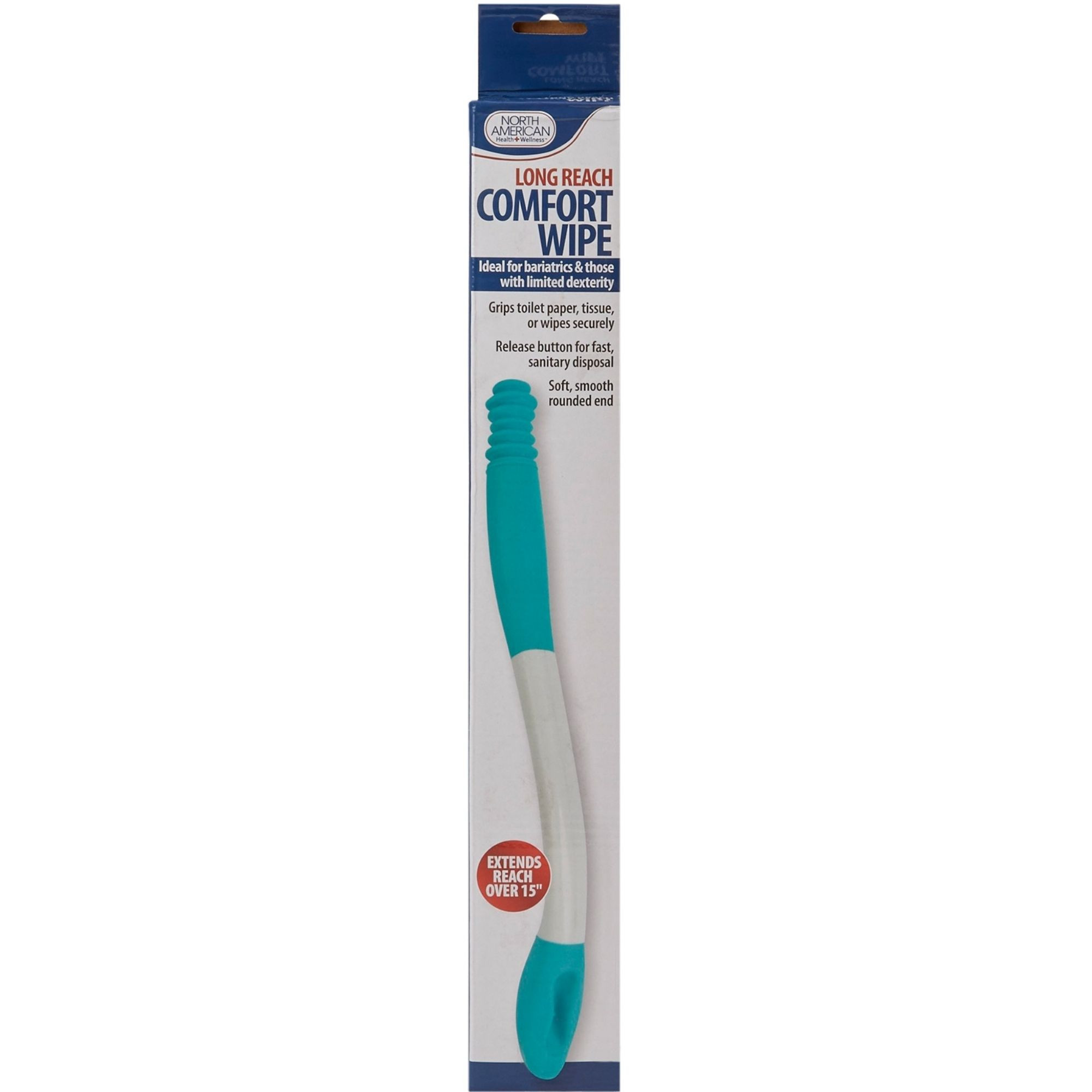 Long Reach Comfort Wipe Toileting Aid, JB5231, 1EA