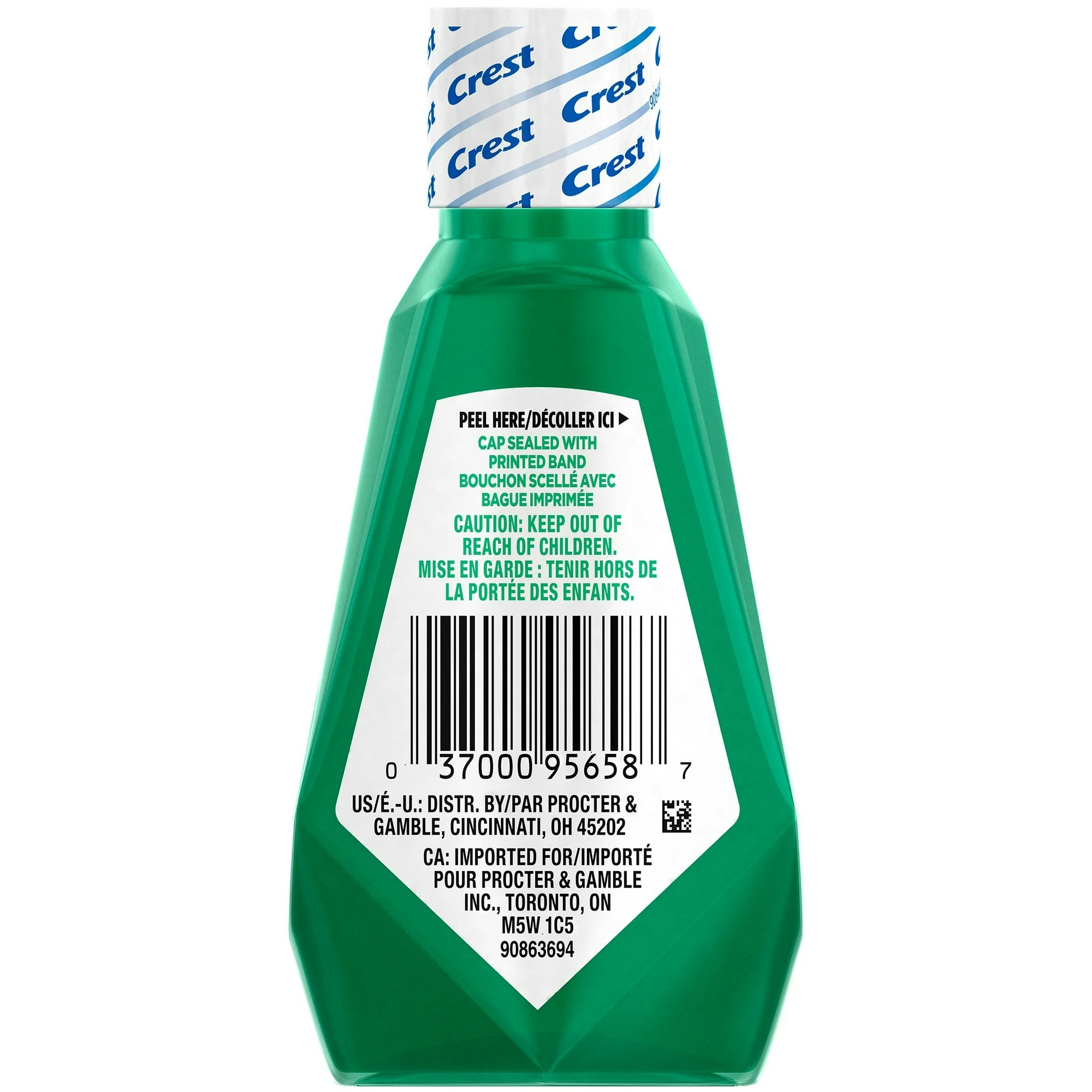 Crest Scope Classic Mouthwash, Mint Flavor
