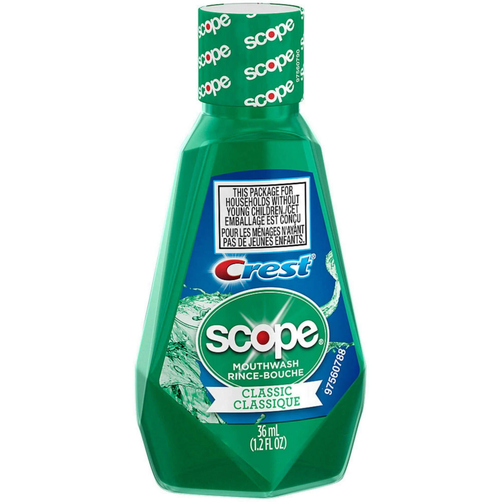 Crest Scope Classic Mouthwash, Mint Flavor