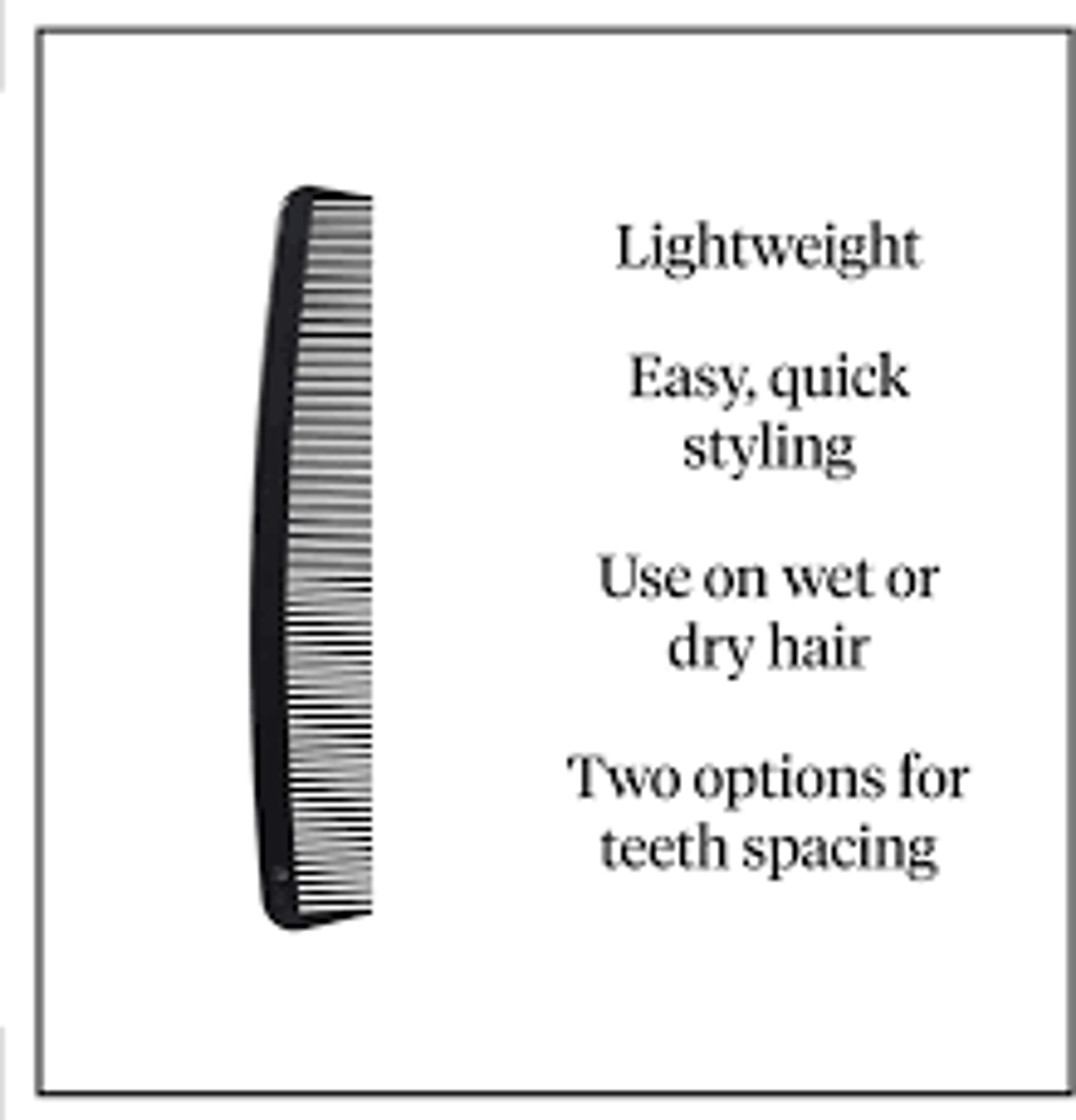 McKesson Plastic Comb
