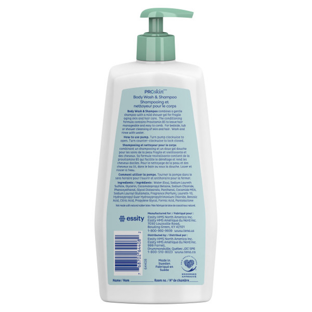 TENA ProSkin Scented Shampoo & Body Wash