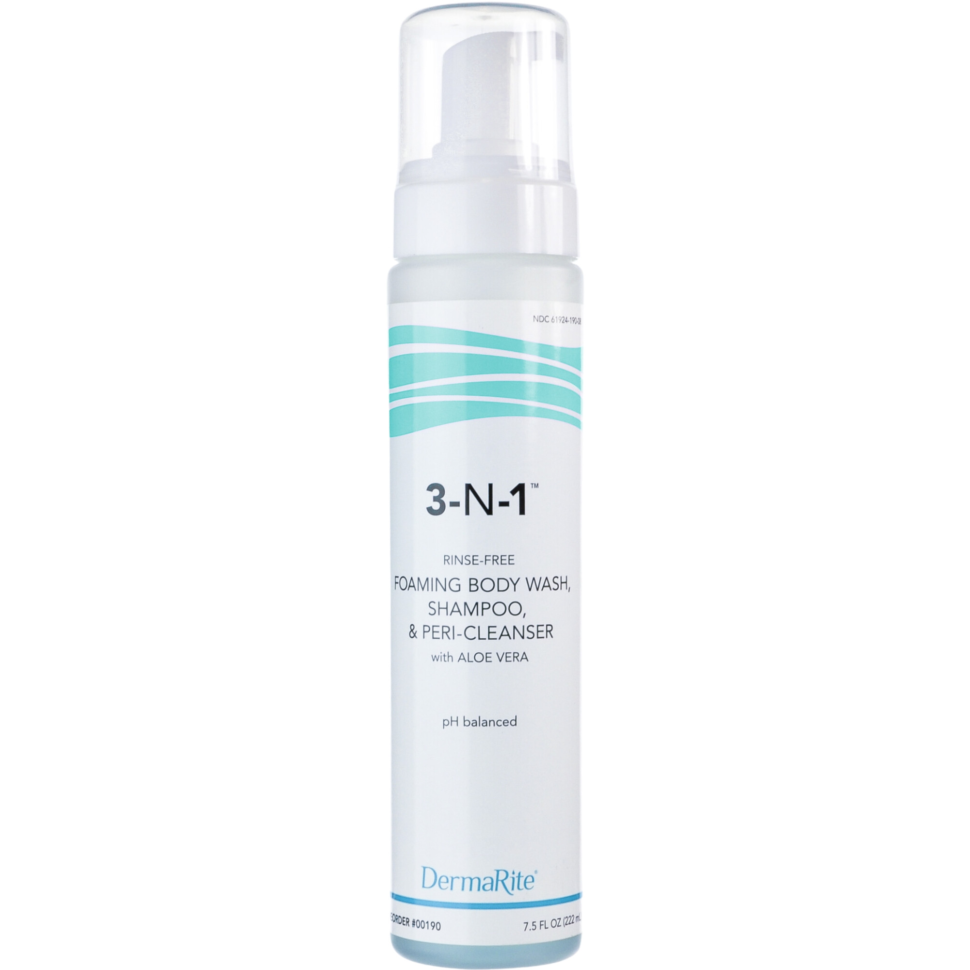 DermaRite 3-N-1 Cleansing Foam Body Wash