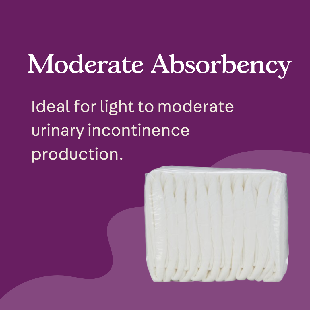 Simplicity Adult Diapers with Tabs, Moderate