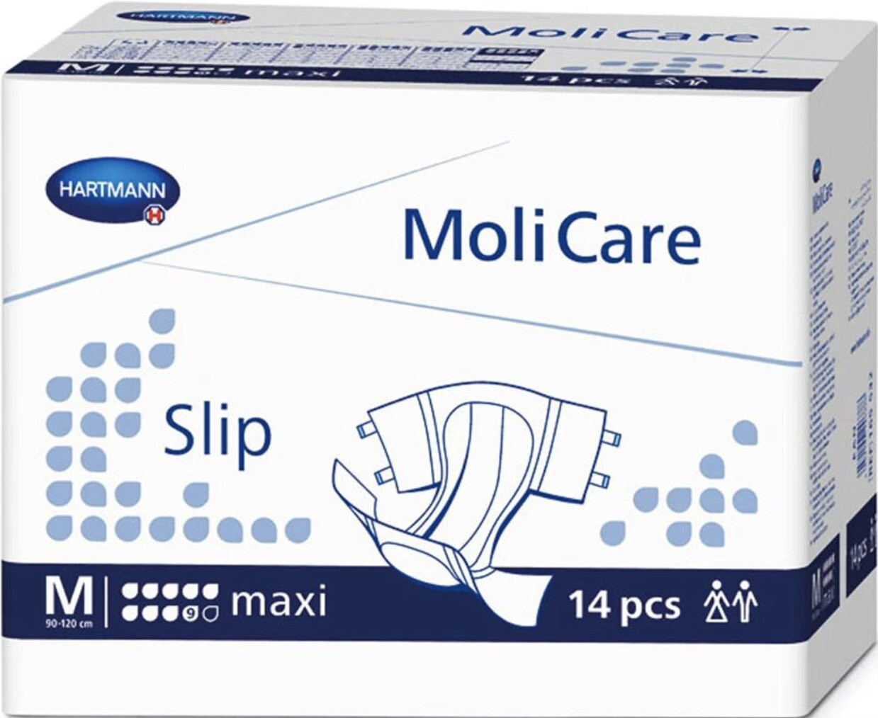 MoliCare Slip Diapers with Tabs, Maxi