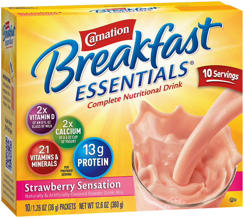 Carnation Breakfast Essentials Powder Packets
