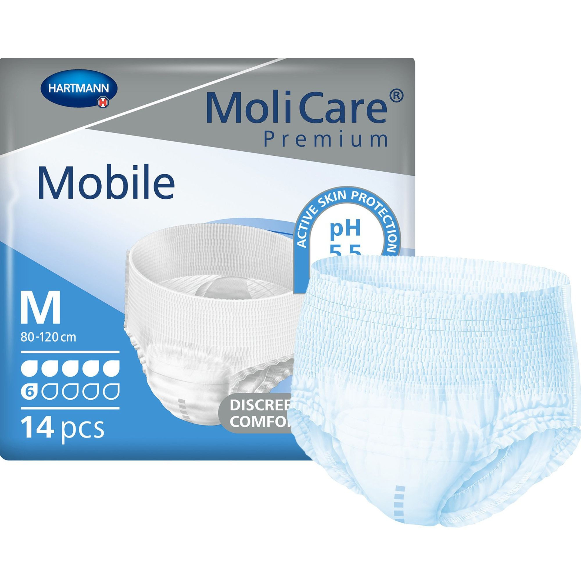 MoliCare Premium Mobile Pull-Up Underwear, Heavy