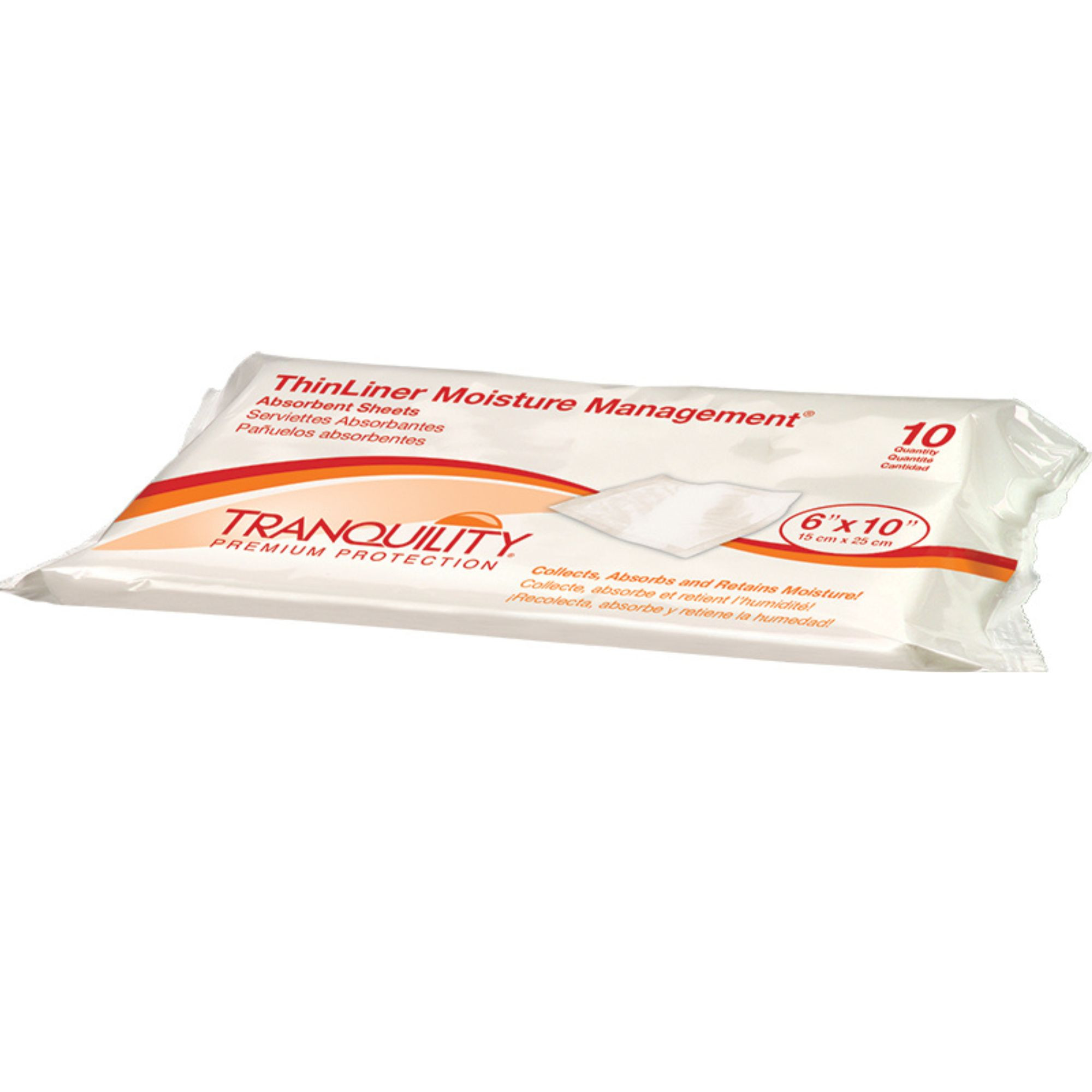 Tranquility ThinLiner Moisture Management Absorbent Sheets