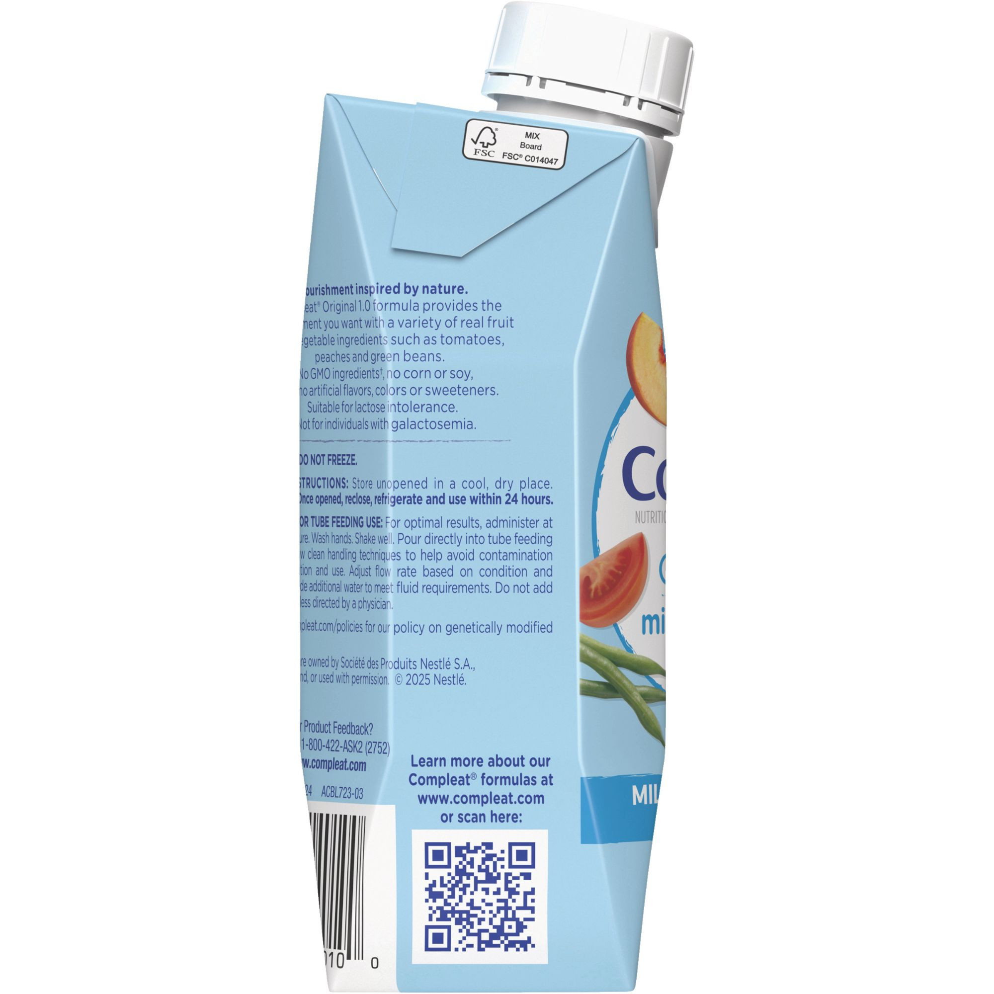 Compleat Tube Feeding Formula, Carton