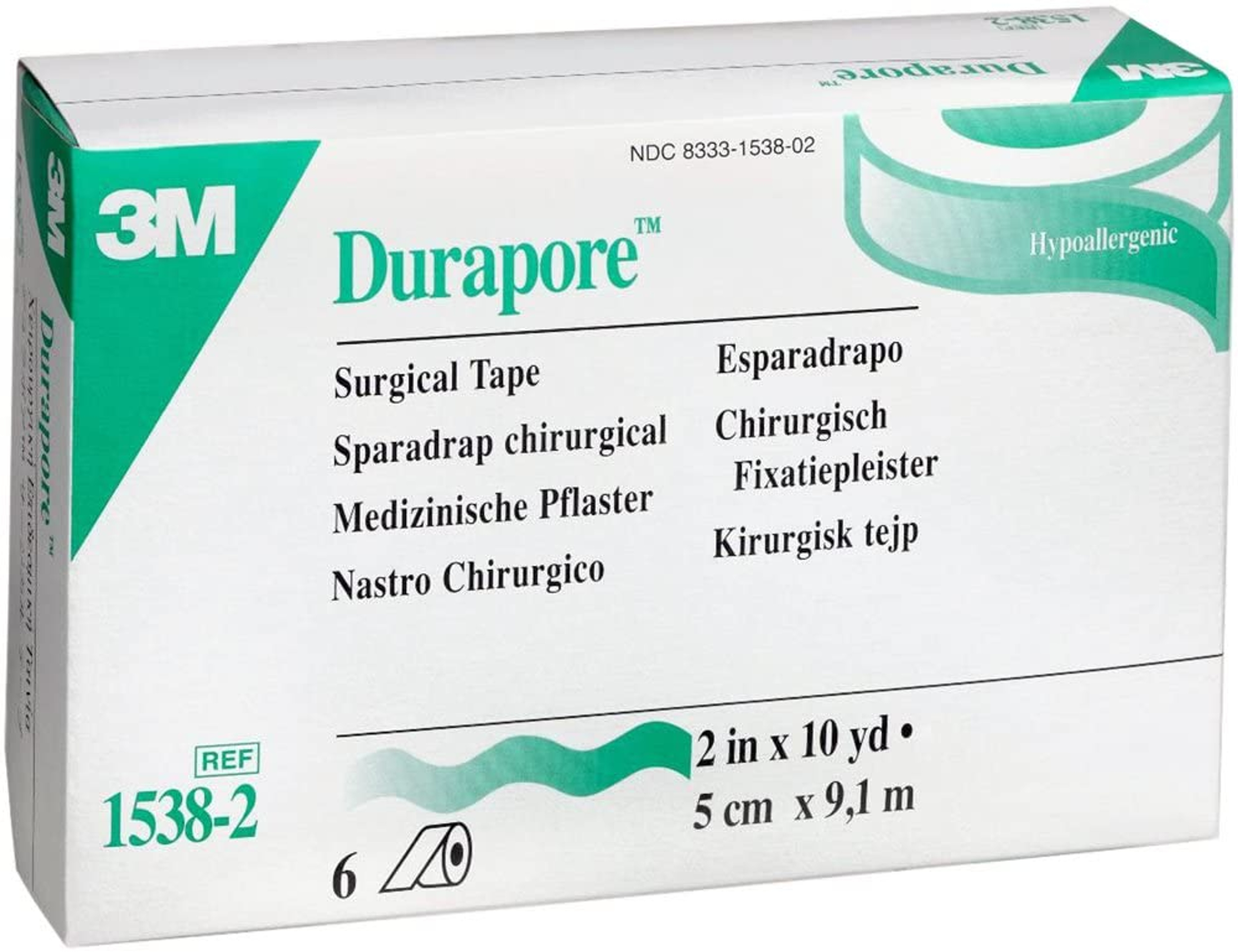 3M Durapore Silk-Like Cloth Medical Tape