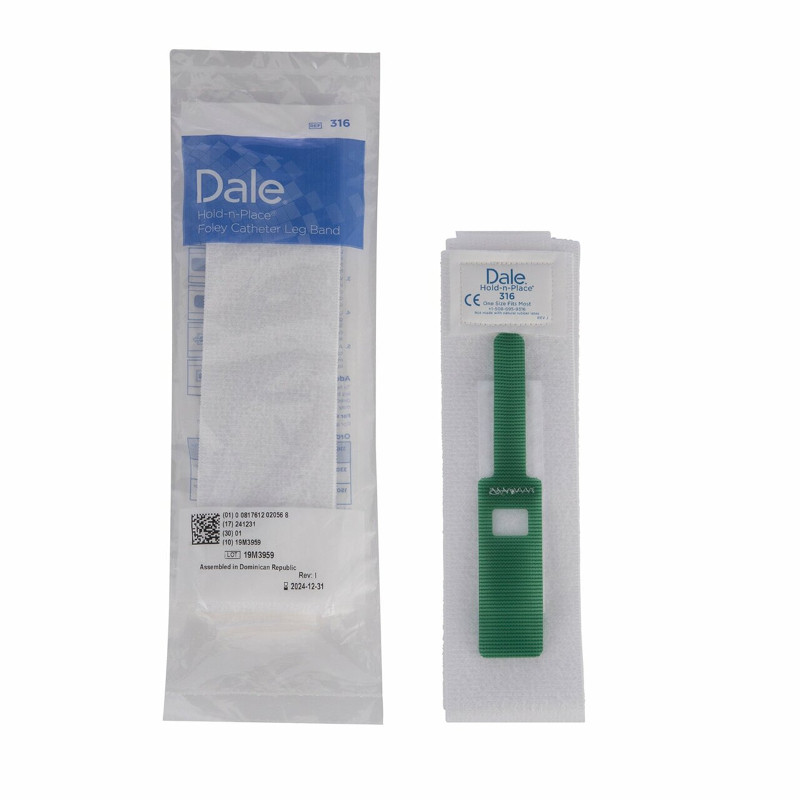 Dale Hold-n-Place Foley Catheter Holder, Leg Band, 316, 1EA