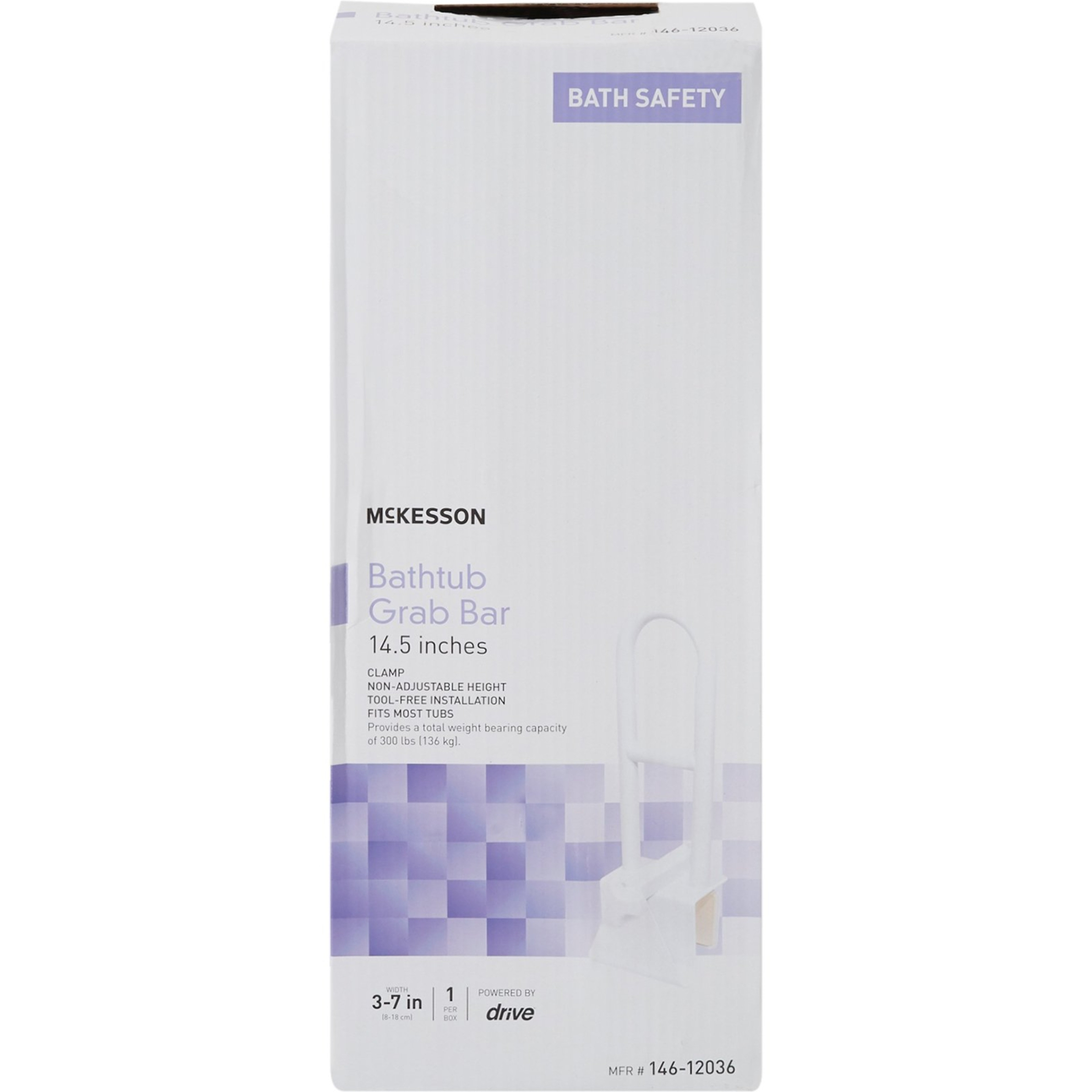 McKesson Bathtub Grab Bar