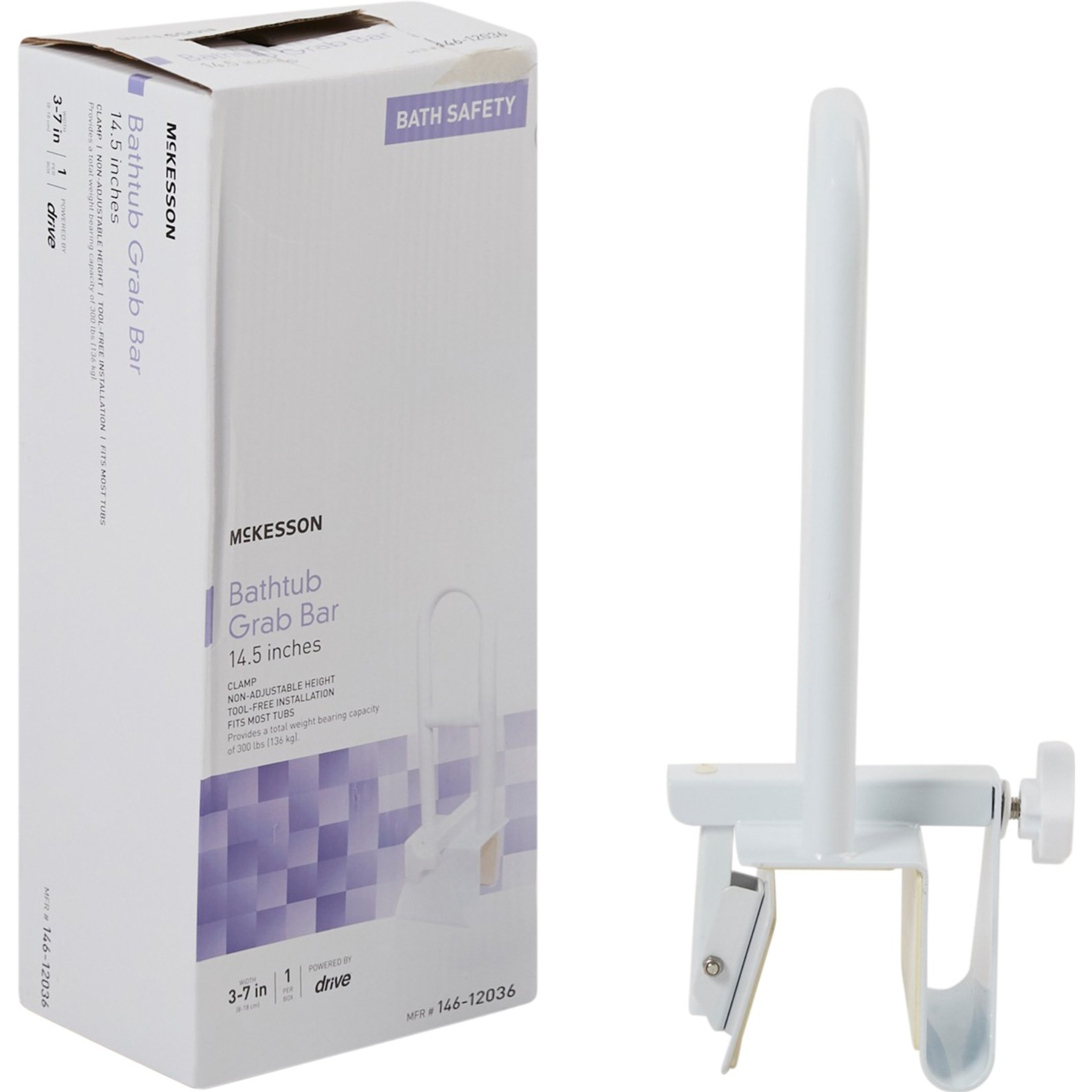 McKesson Bathtub Grab Bar