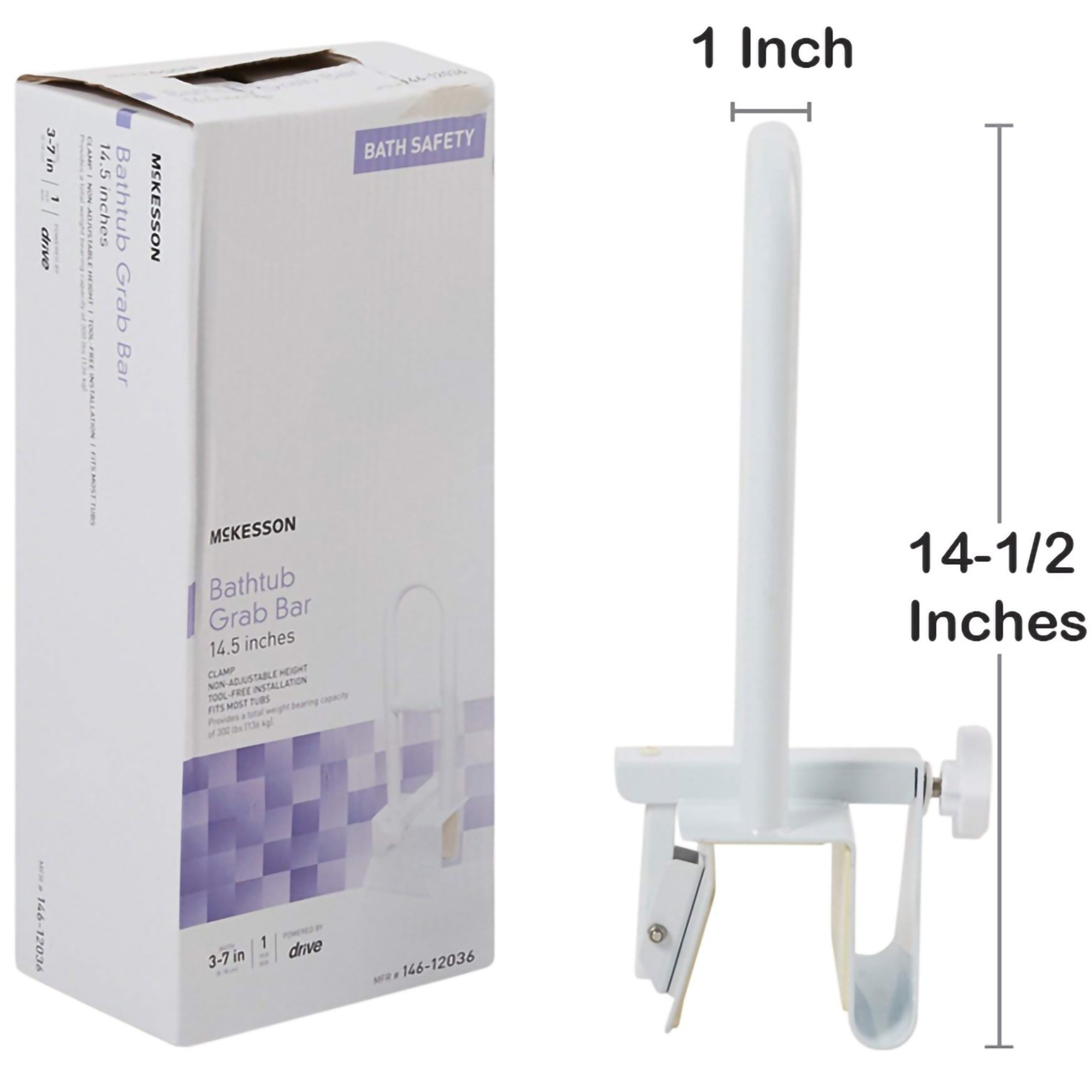 McKesson Bathtub Grab Bar