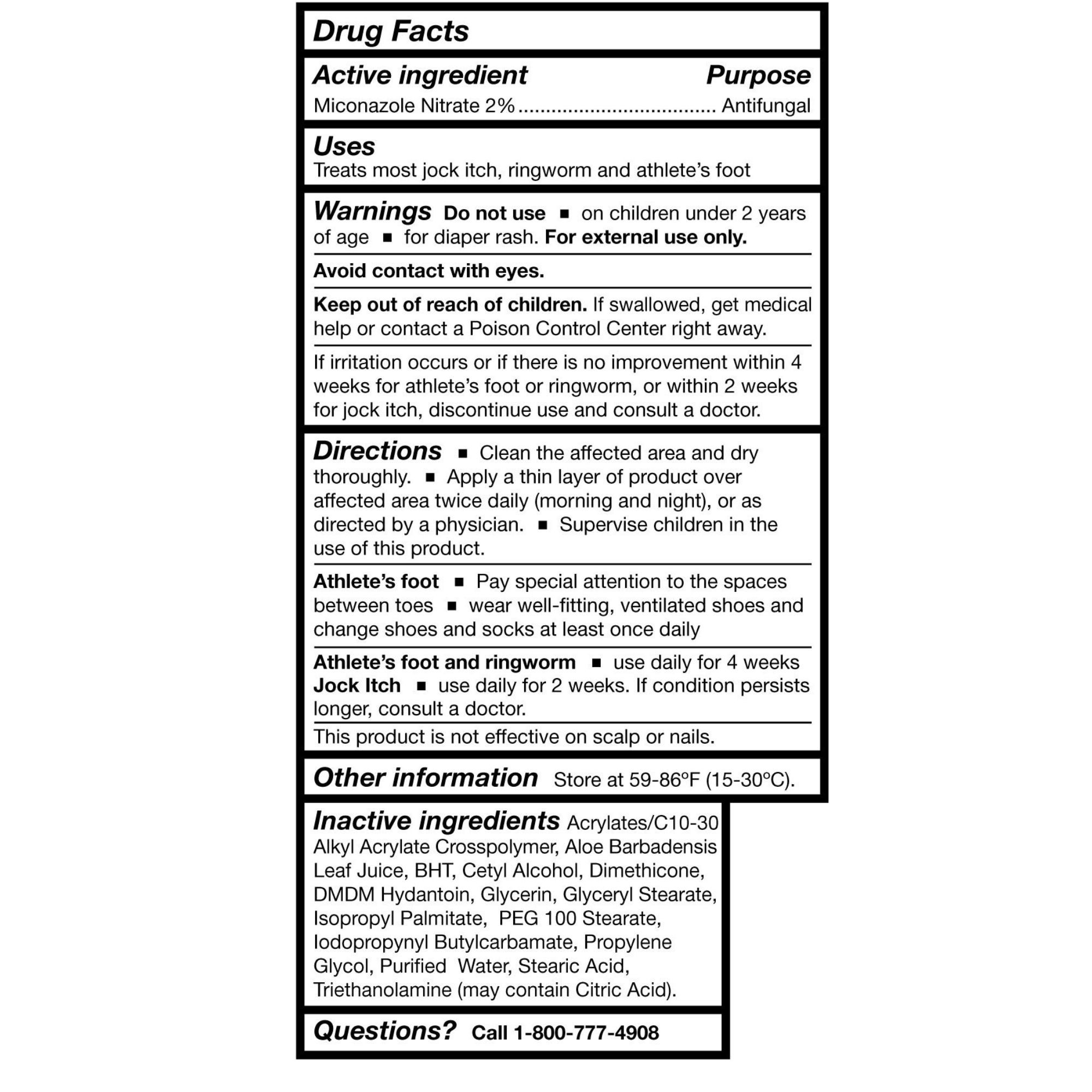 McKesson Antifungal Cream 2% Strength