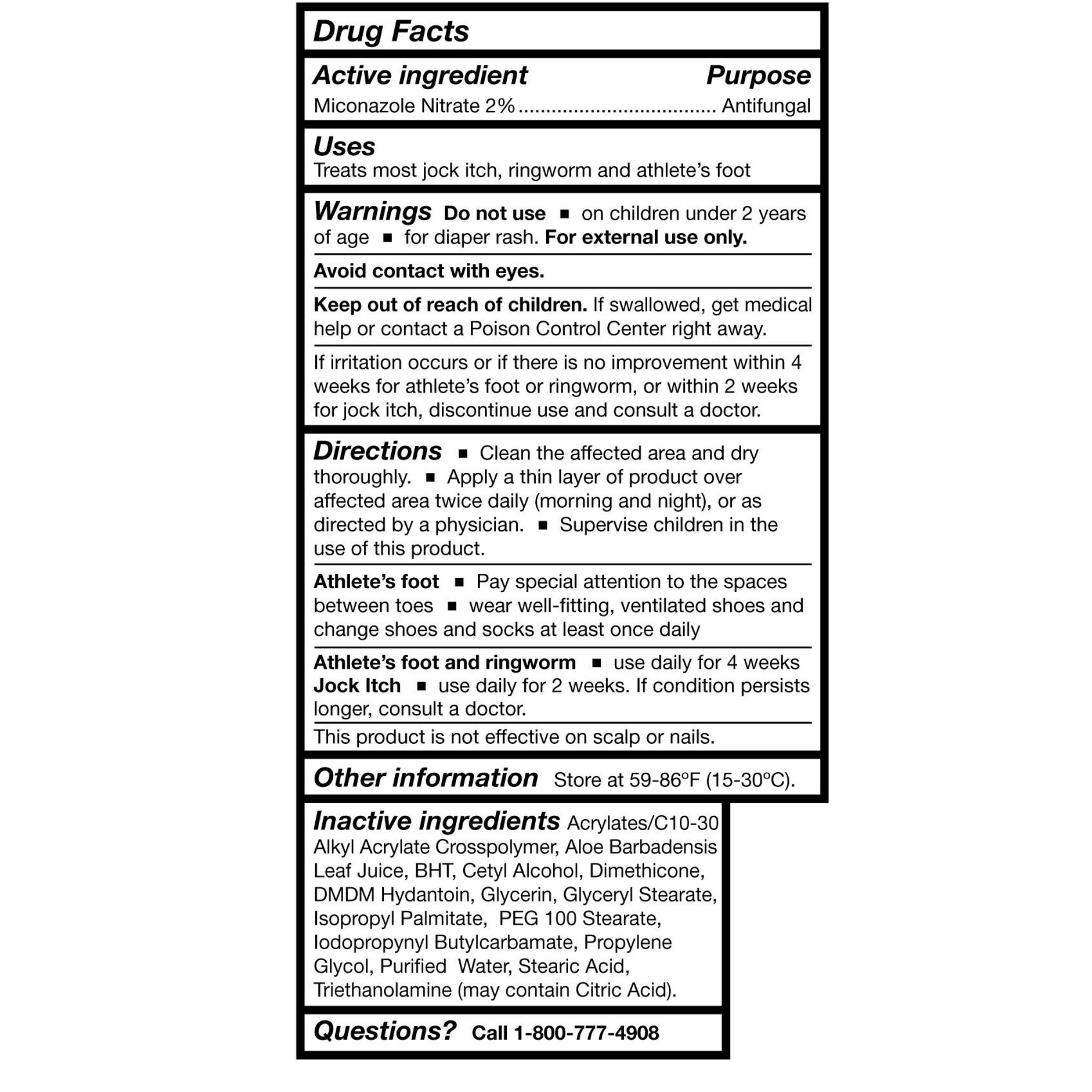 McKesson Antifungal Cream 2% Strength