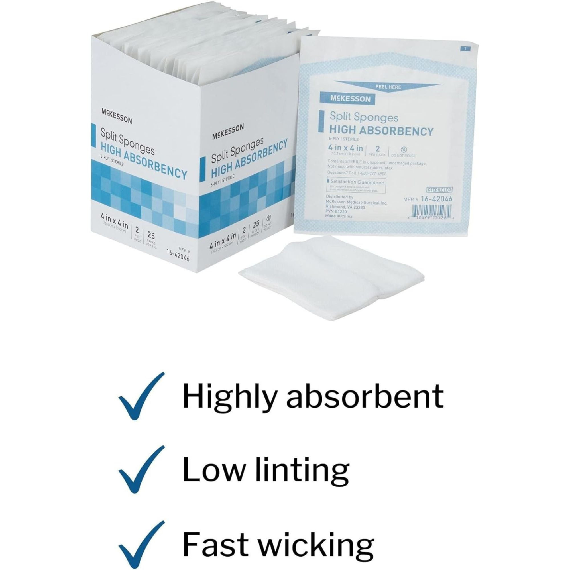 本日限定価格！MinecollaActive Spa Foam200g2本セット McKesson Split Sponges | Shop at Carewell | Free Shipping