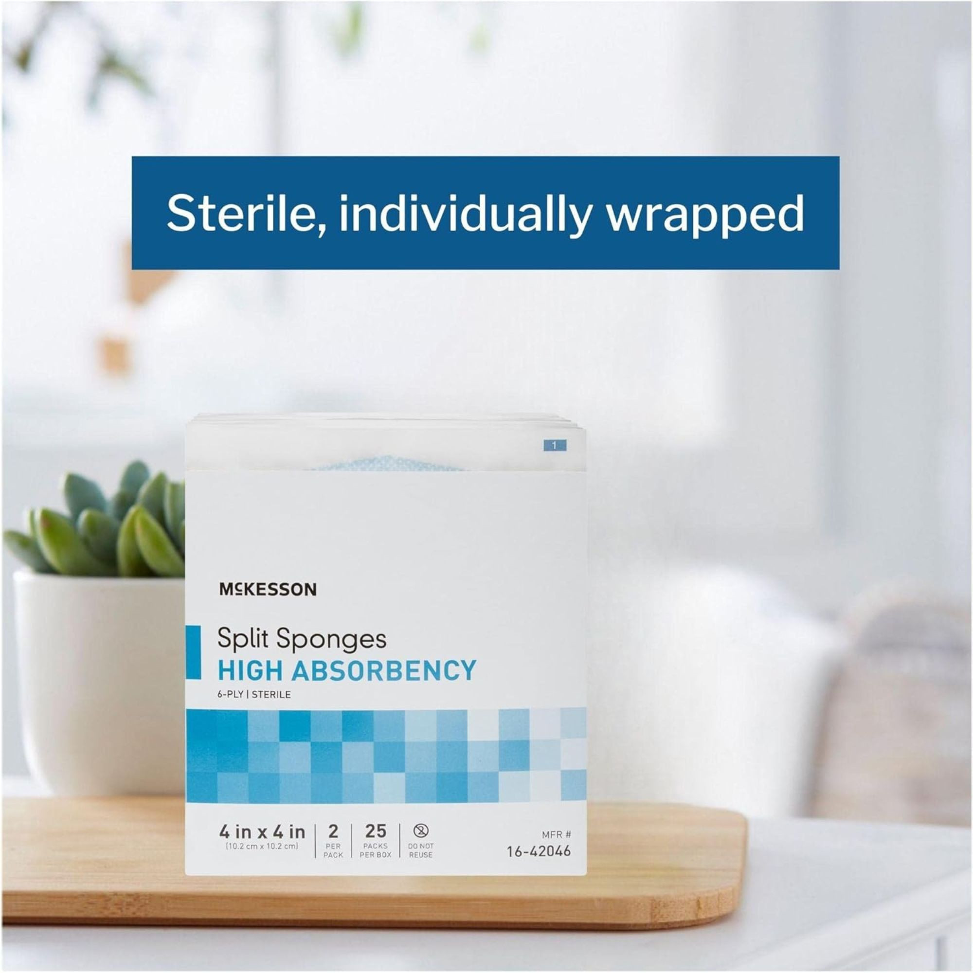 McKesson Split Sponges