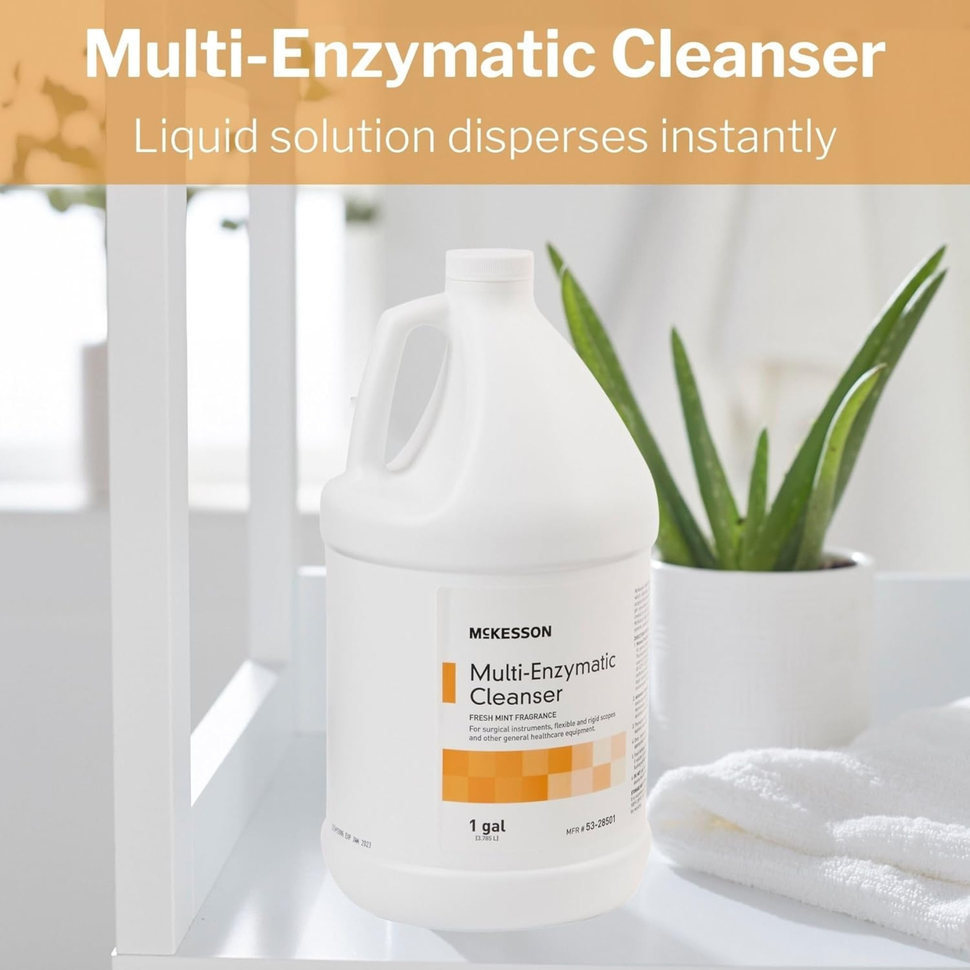 McKesson Multi-Enzymatic Instrument Detergent