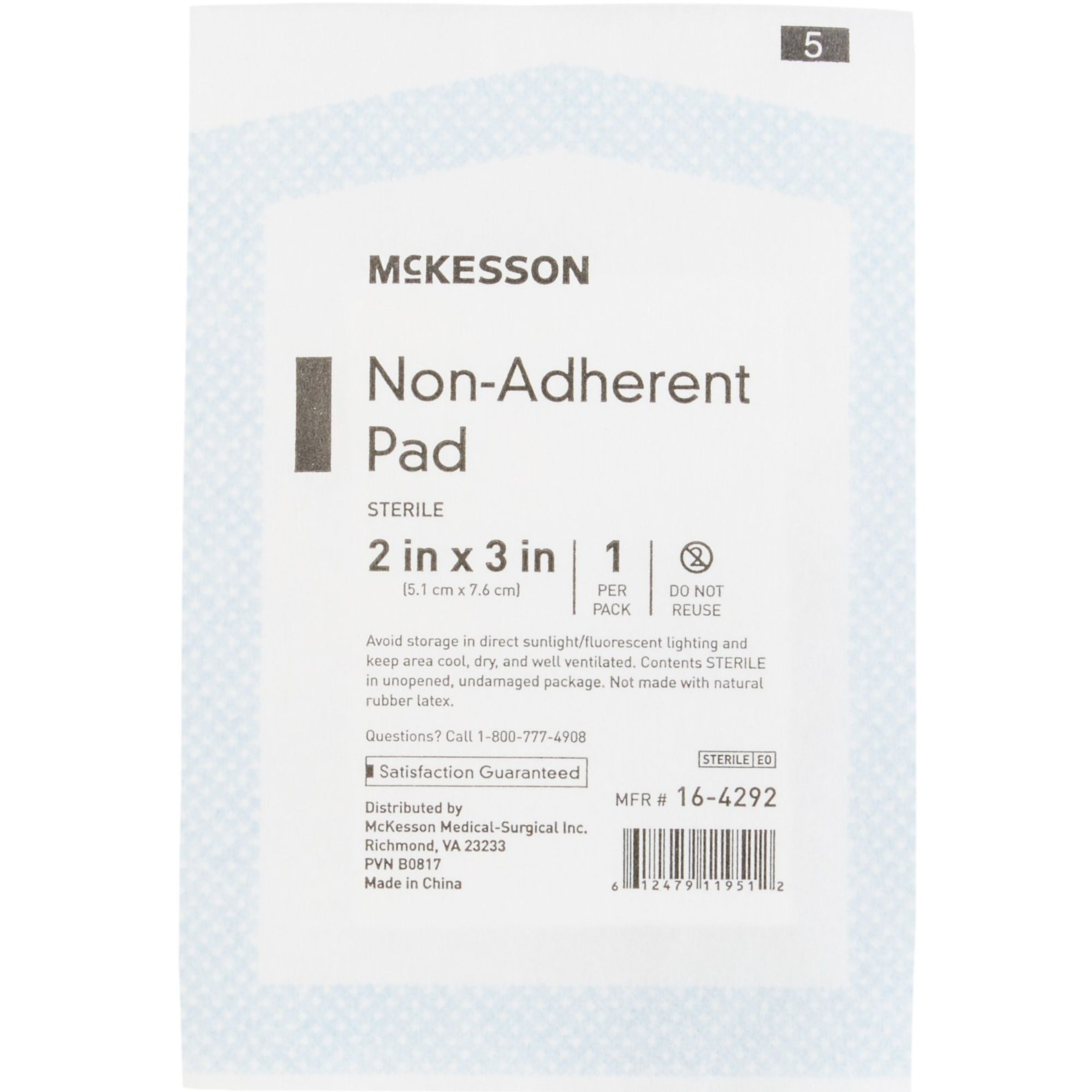 McKesson Non-Adherent Dressing