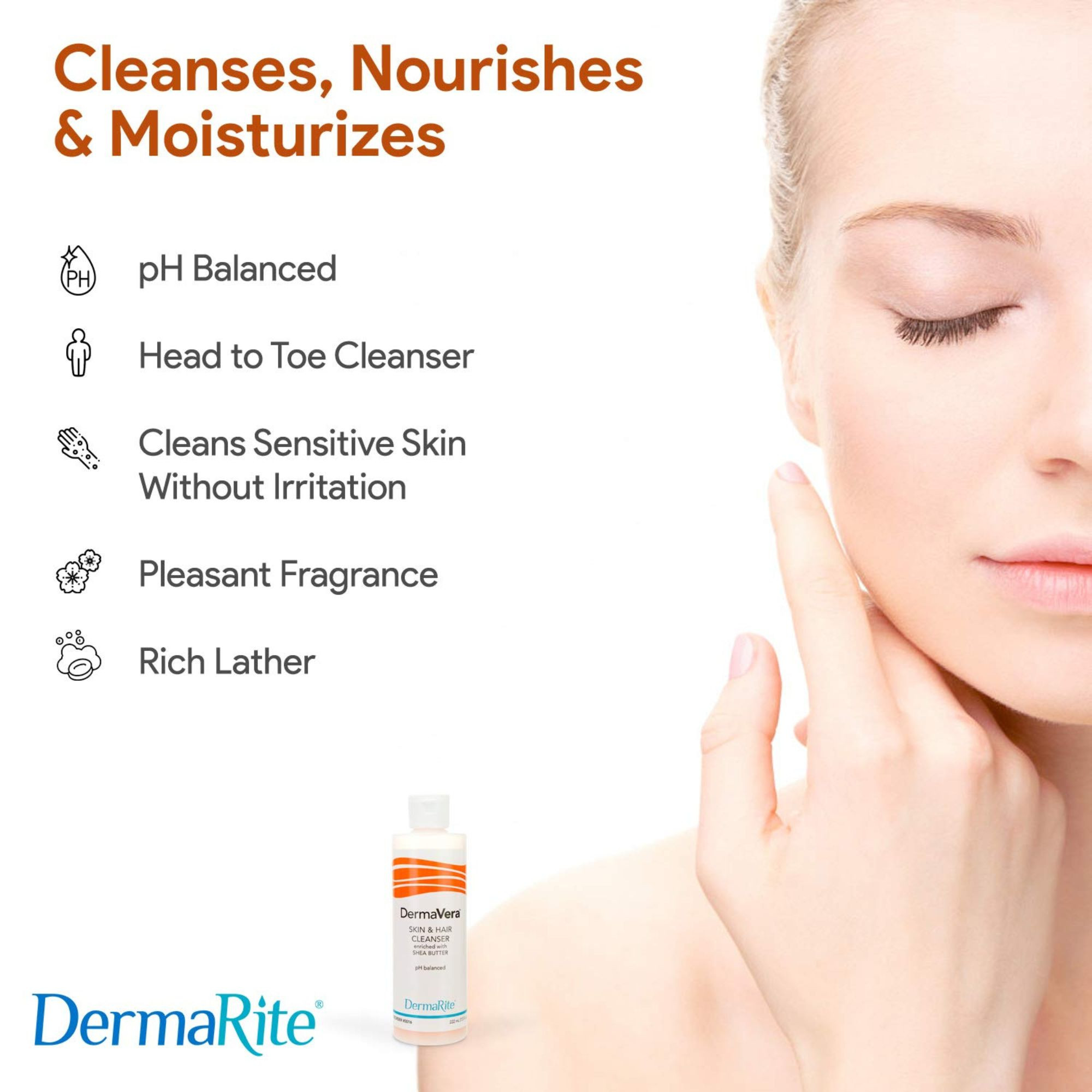 DermaVera Shampoo and Body Wash