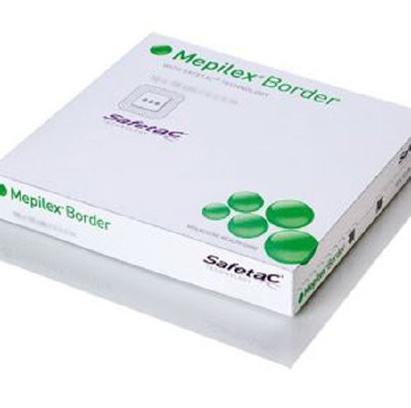 Mepilex Square Silicone Foam Dressing, Sterile