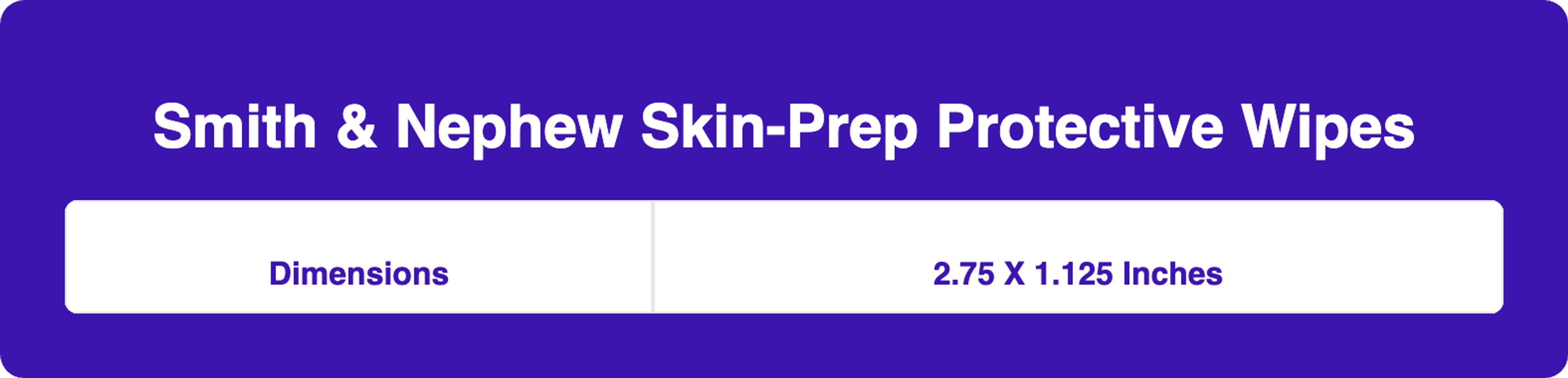 Smith & Nephew Skin-Prep Protective Wipes