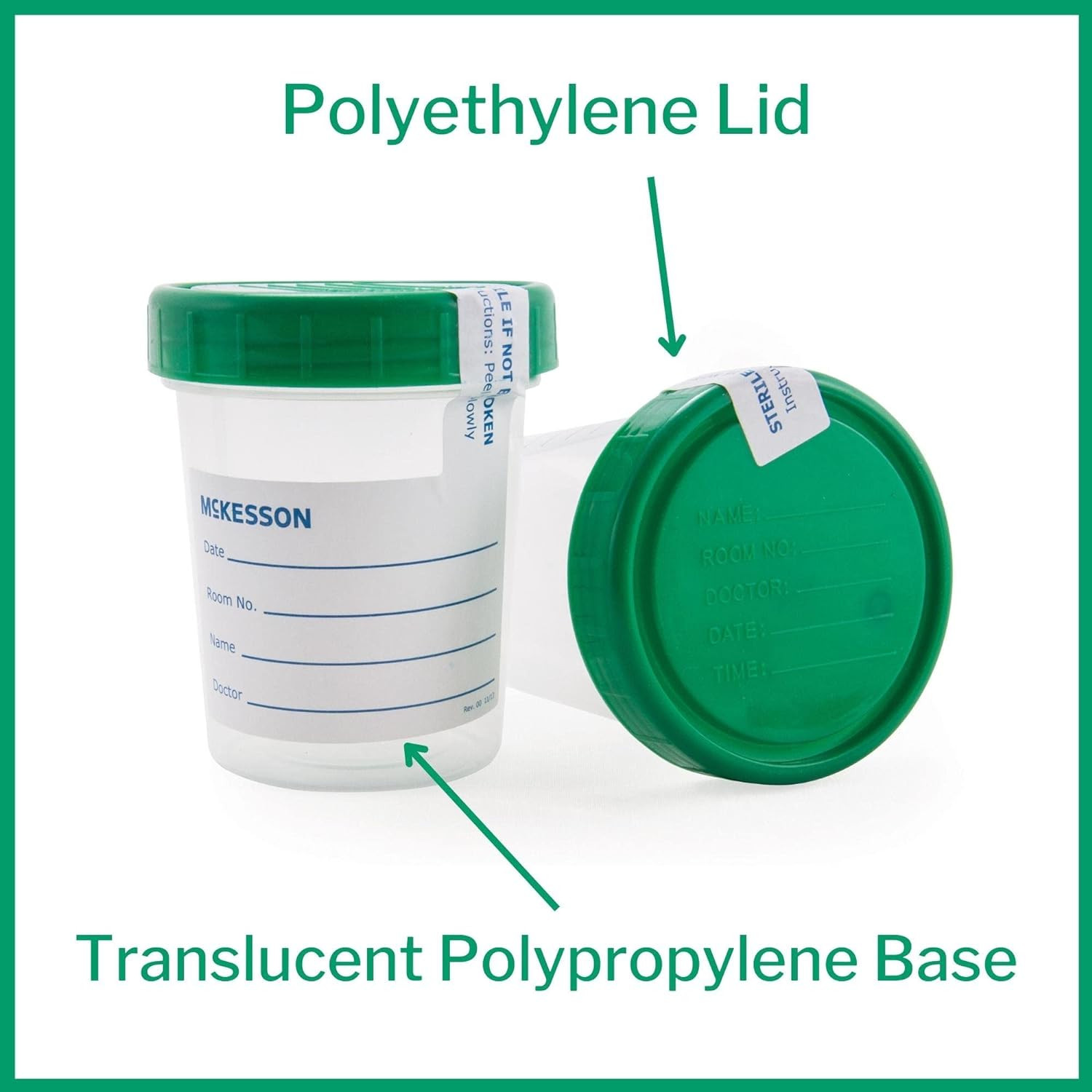 McKesson Specimen Container, Sterile